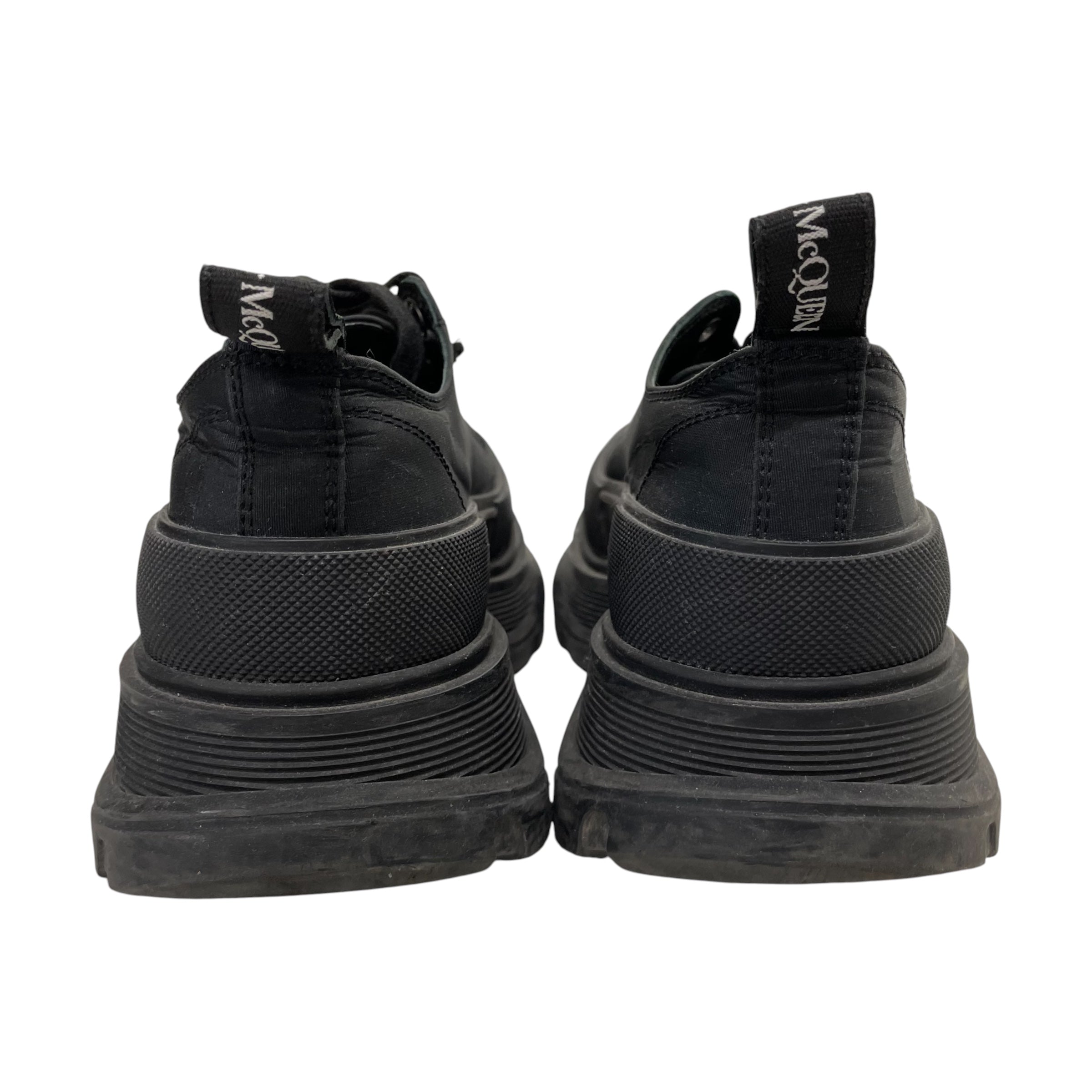 Alexander McQueen/Low-Sneakers/US 7.5/BLK/TREAD SLICK "MCQUEEN" view 4