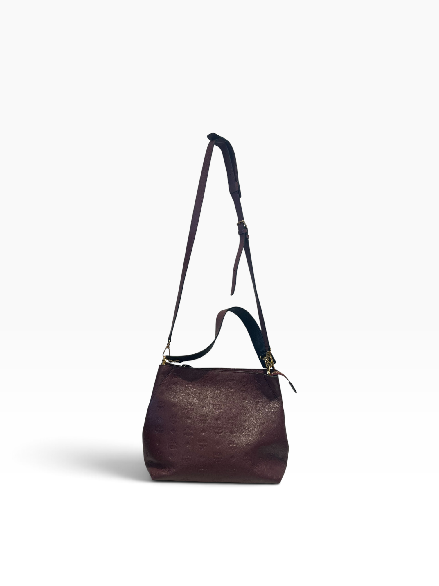 MCM/Bag/Monogram/Leather/BRD/Klara hobo view 1
