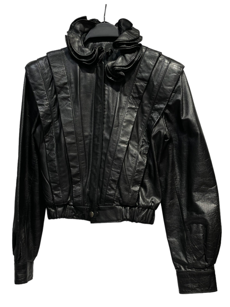 Vintage/Leather Jkt/Leather/BLK/MARCO MORANI LTHR JKT