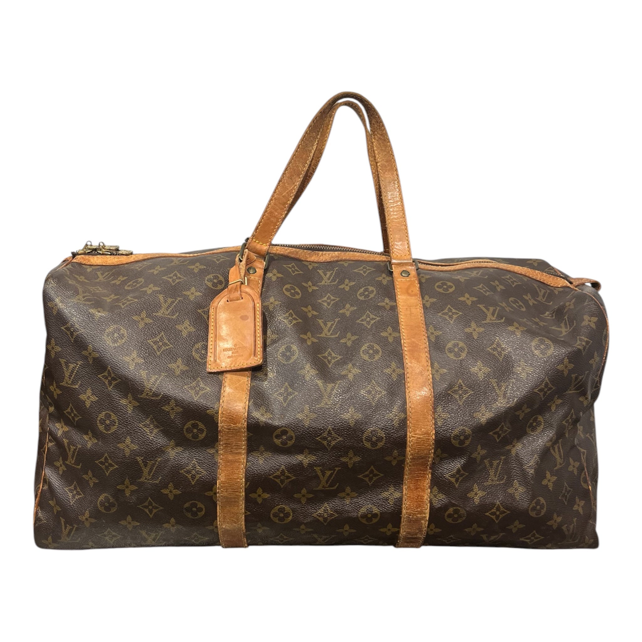LOUIS VUITTON/Luggage/Monogram/Leather/BRW/LARGE MONOGRAM DUFFLE BAG view 1