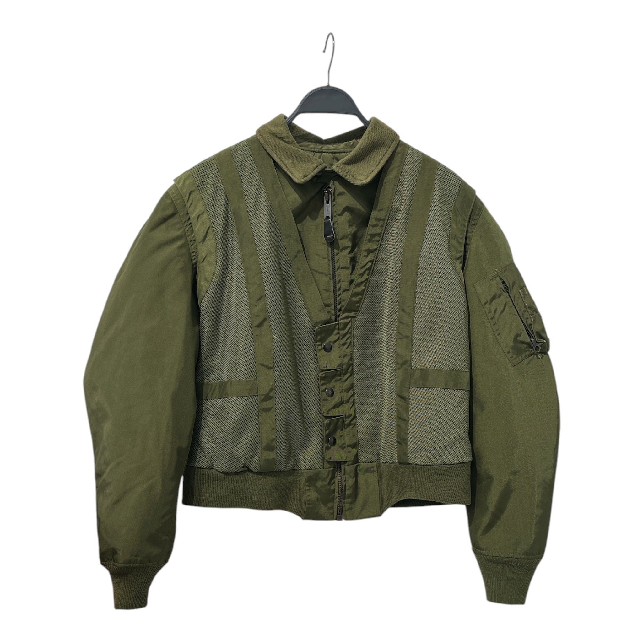 AVIREX/Vintage/Flight Jkt/L/Nylon/GRN/1984 MESH AERO VESTED FLIGHT view 1