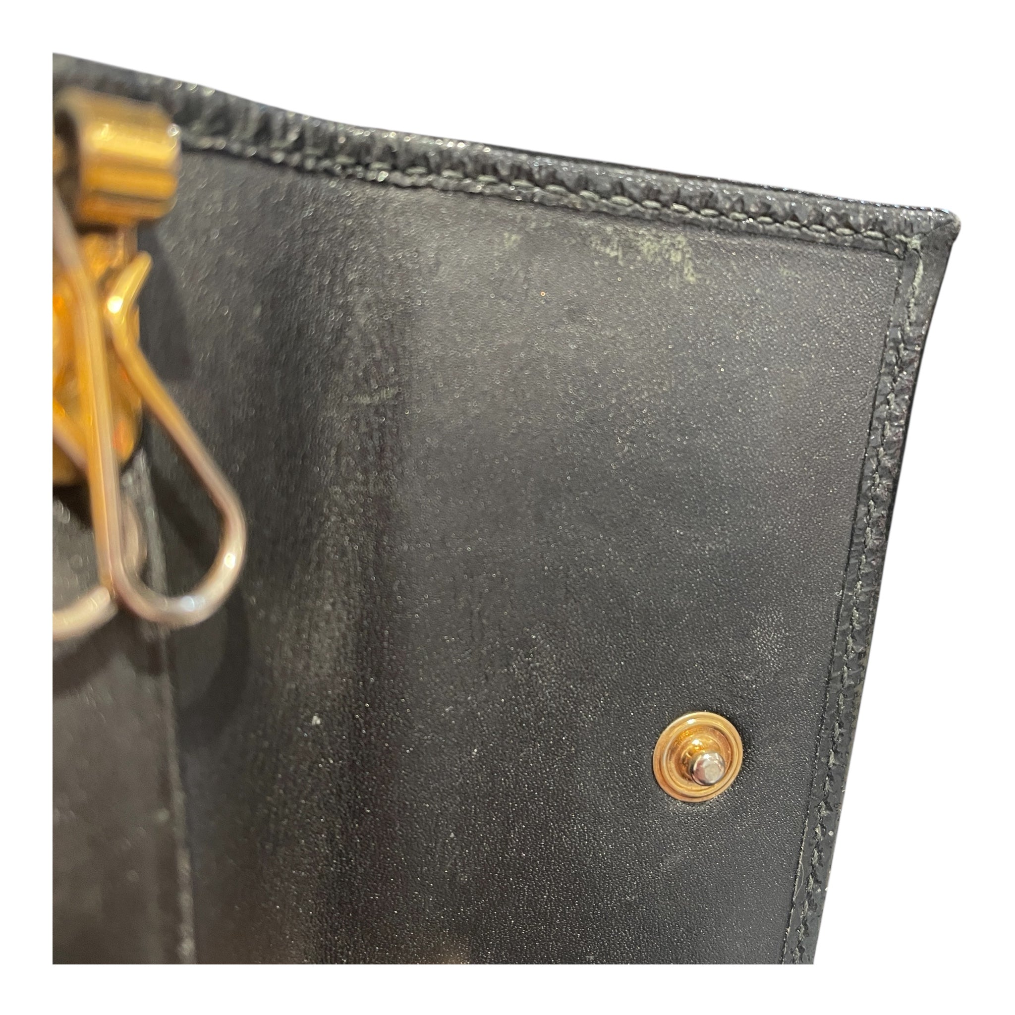 YVES SAINT LAURENT rive gauche/Bifold Wallet/BLK/ view 9