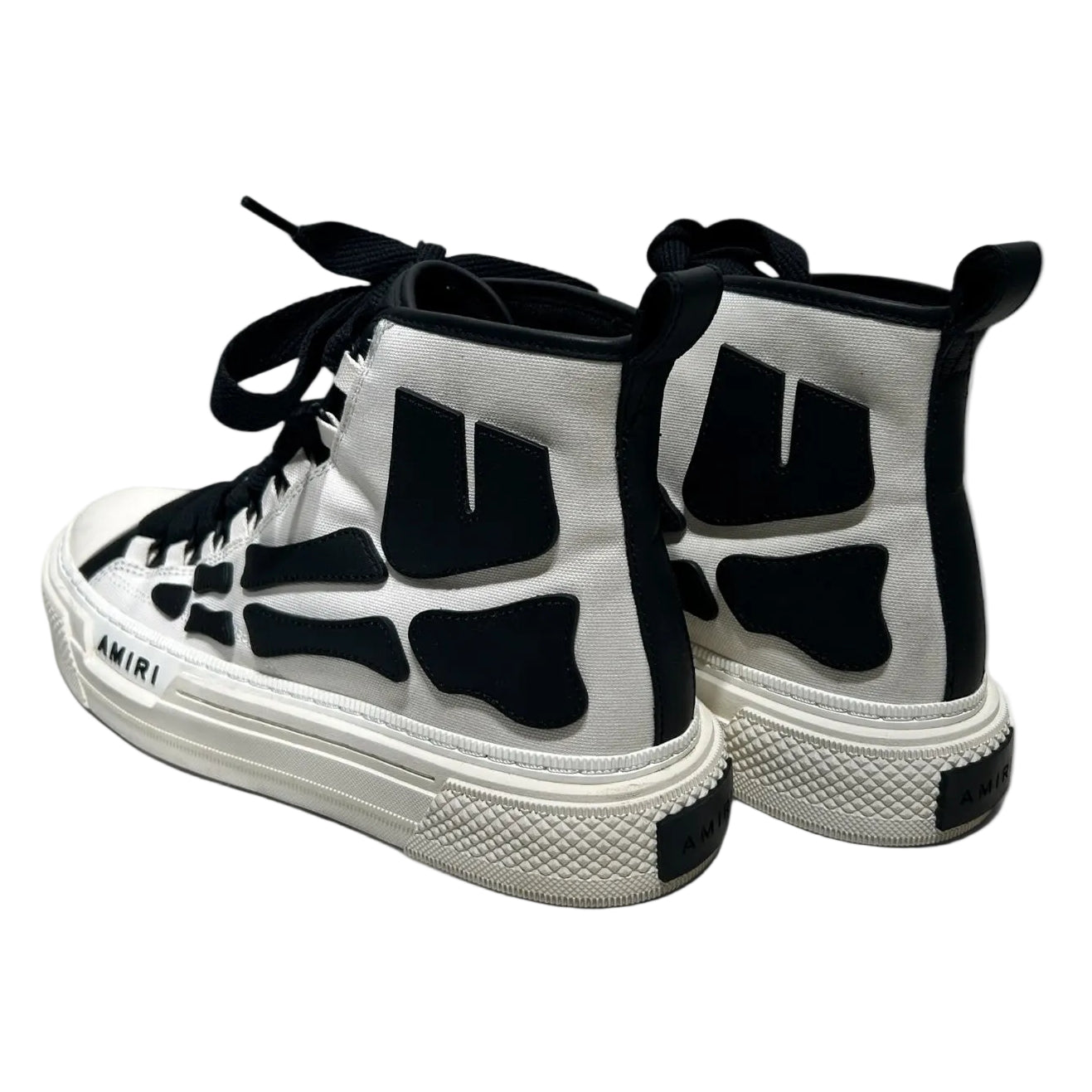 AMIRI/Hi-Sneakers/UK 9/WHT/Skeleton Bones Cut Outs view 2