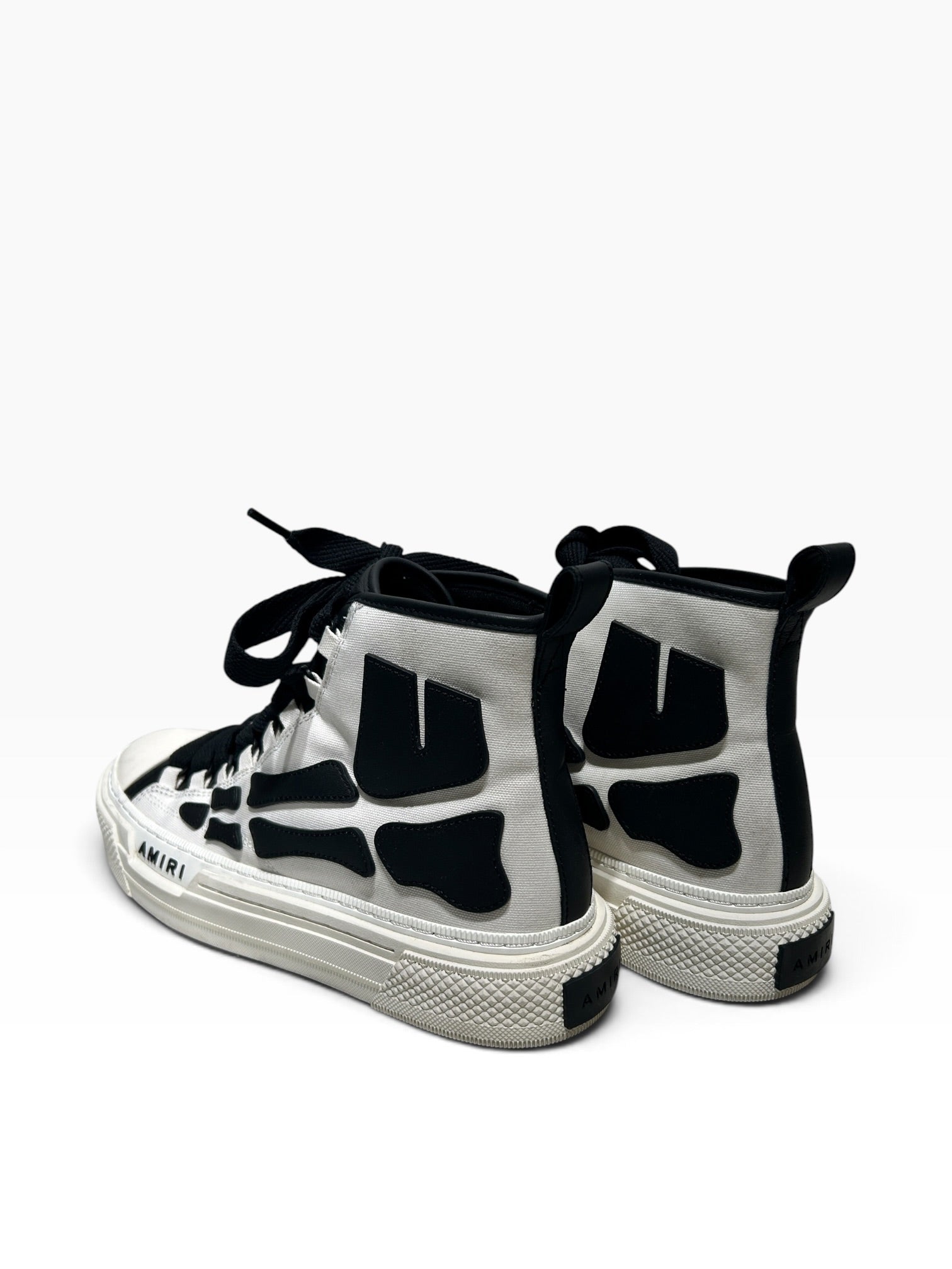 AMIRI/Hi-Sneakers/UK 9/WHT/Skeleton Bones Cut Outs view 2