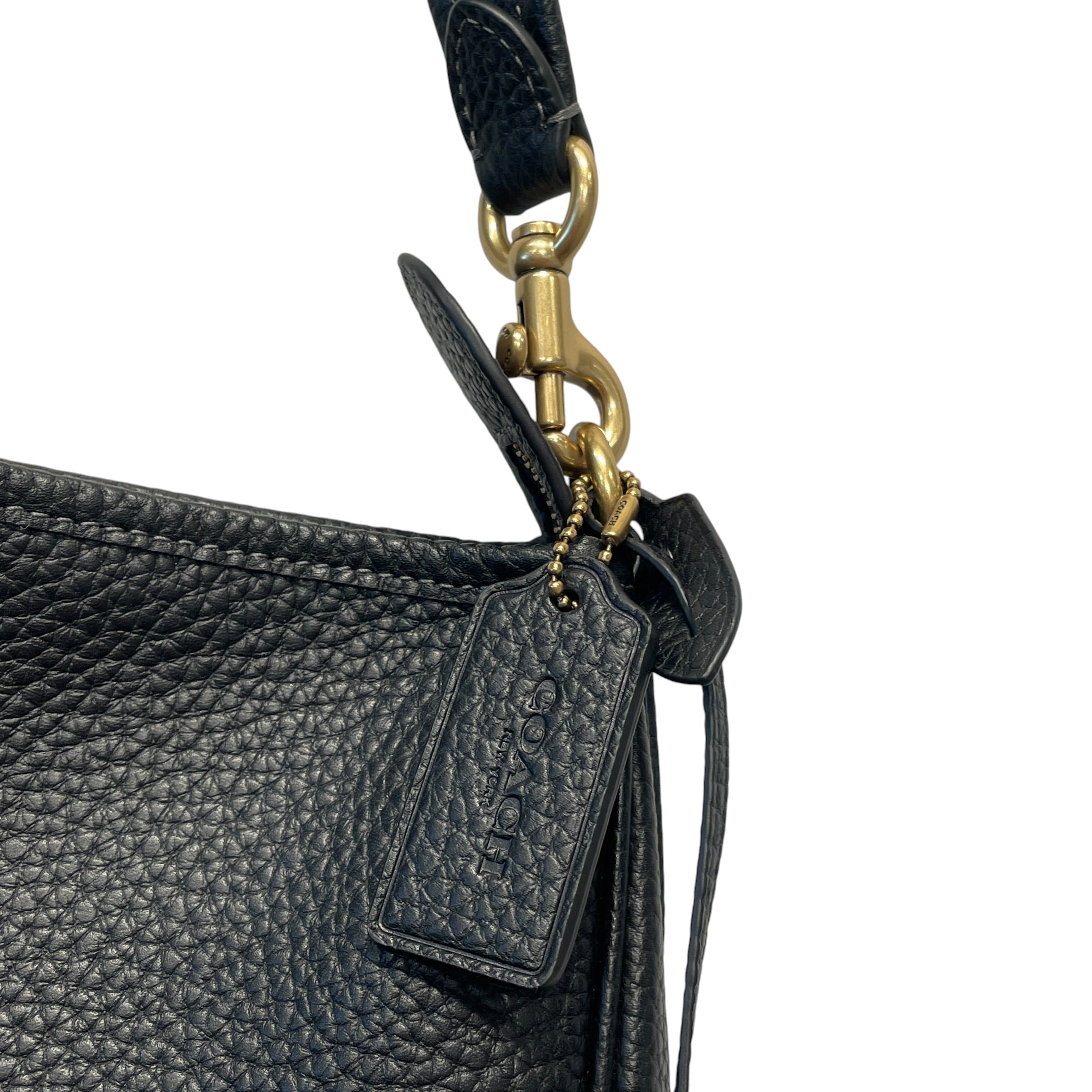 COACH/Hand Bag/Leather/BLK/CARY HAND BAG view 2
