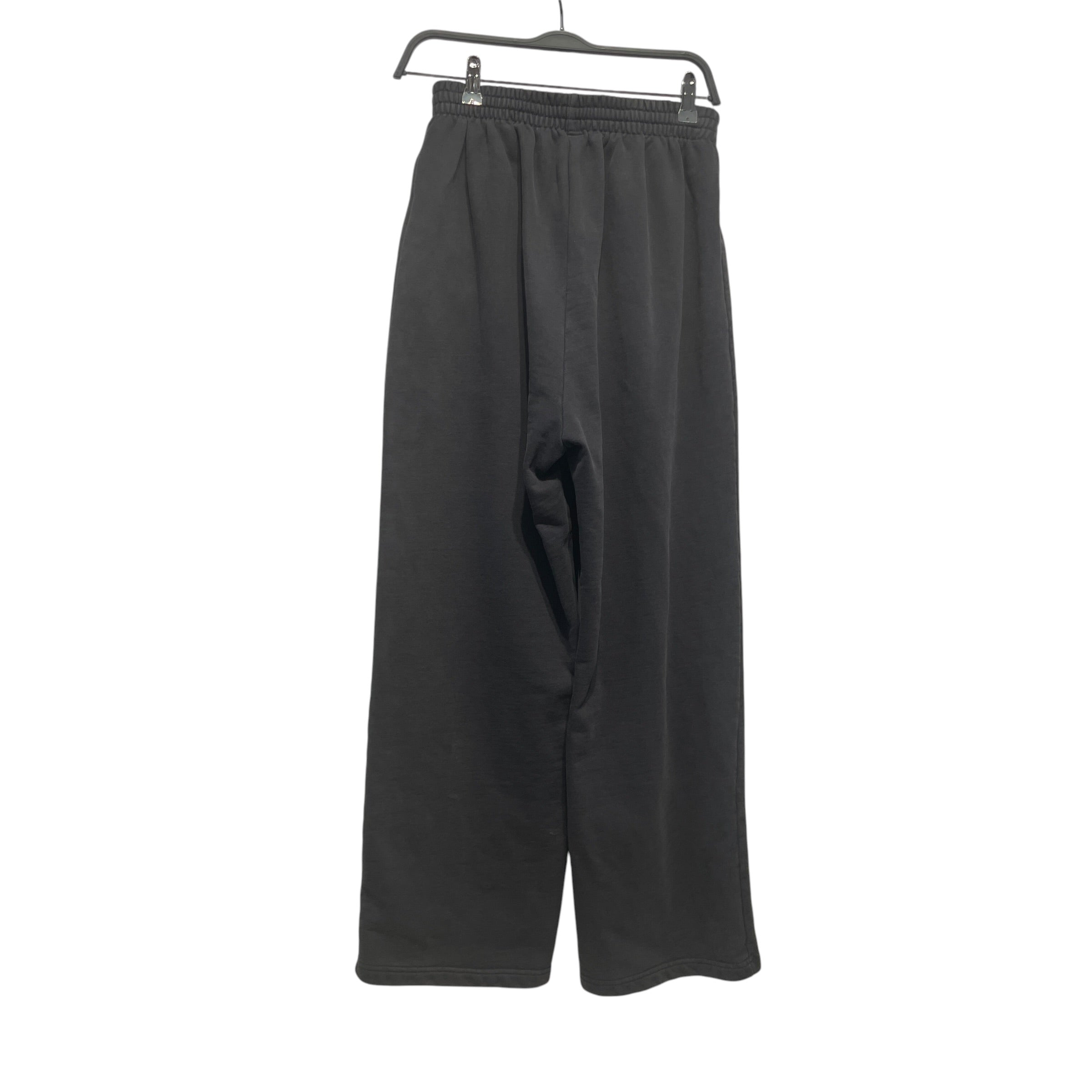 BALENCIAGA/Pants/S/Cotton/GRY/Graphic/WHITE LOGO SWEATS view 2