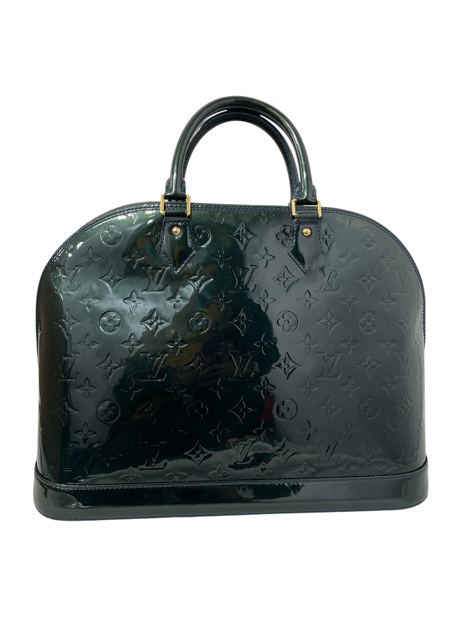 LOUIS VUITTON/Bag/Faux Leather/GRN/HOMBRE VERNIS ALMA view 2