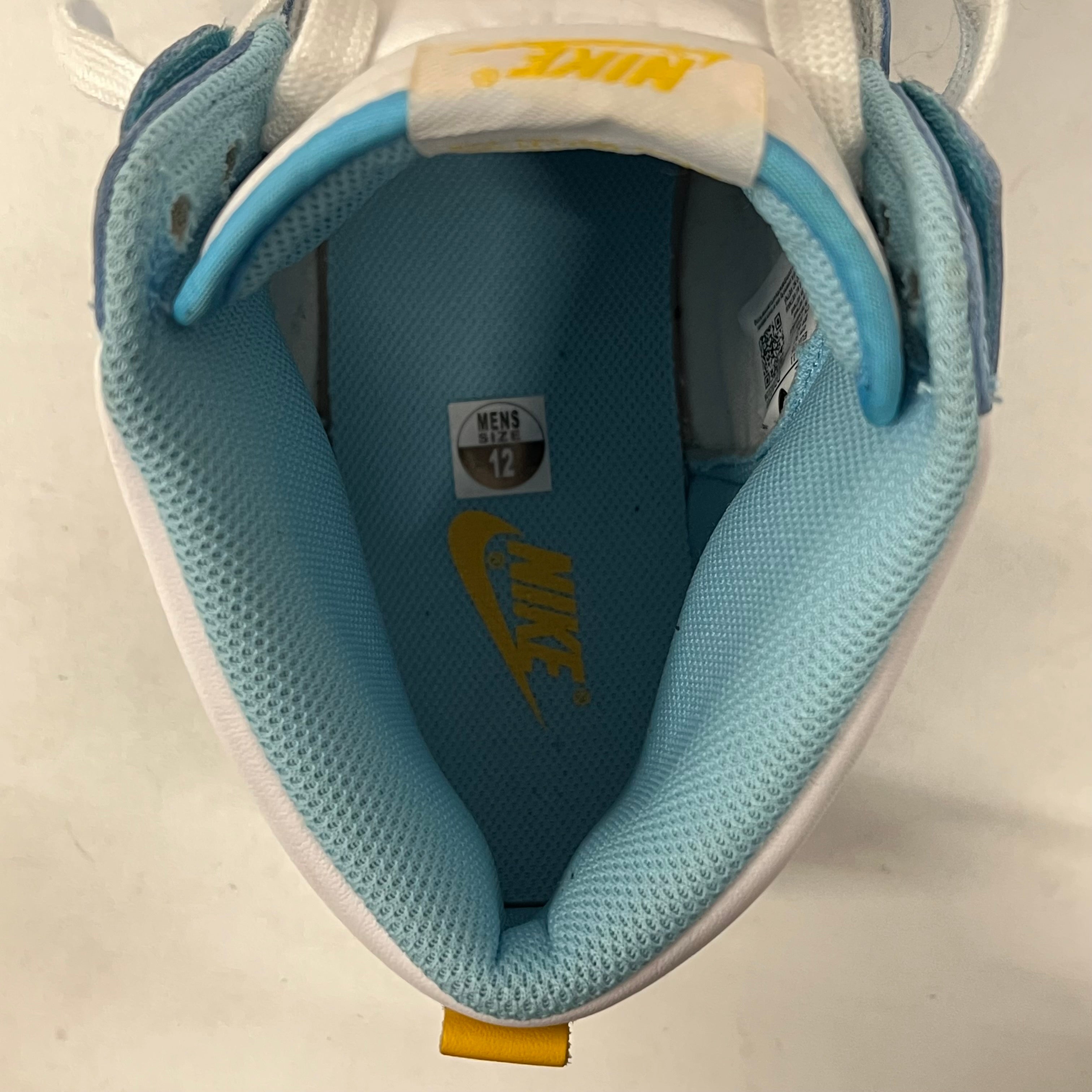 NIKE/Low-Sneakers/US 12/Leather/BLU/dd1399-401 view 3
