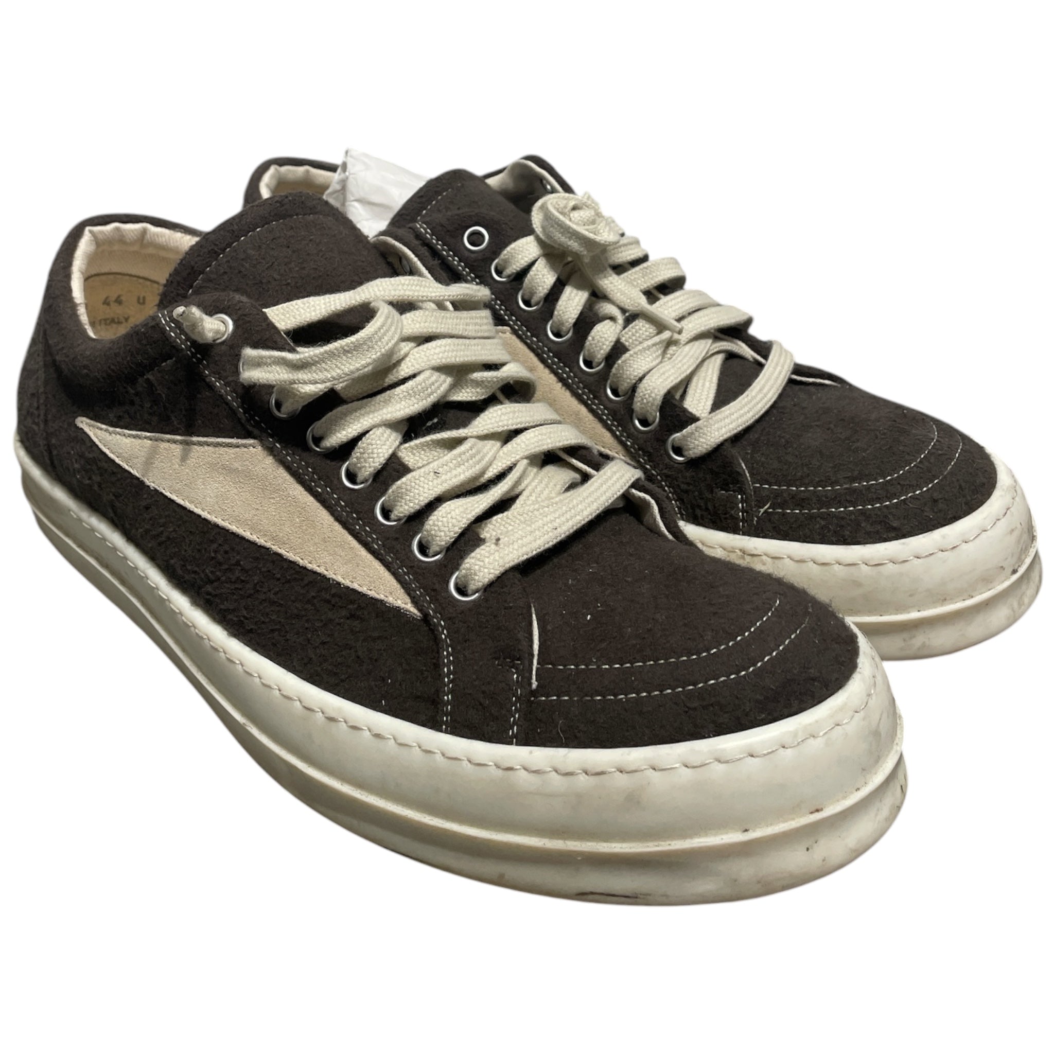 RICK OWENS DRKSHDW/Low-Sneakers/EU 44/BRW/SUEDE LOW VANS BROWN view 1