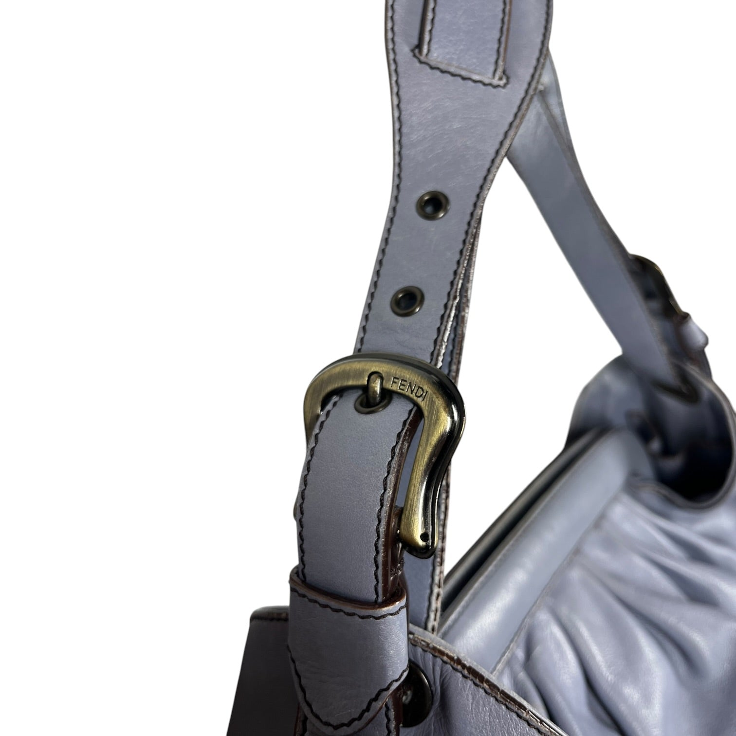 FENDI/Hand Bag/Leather/PPL/PLEAT HAND BAG view 5