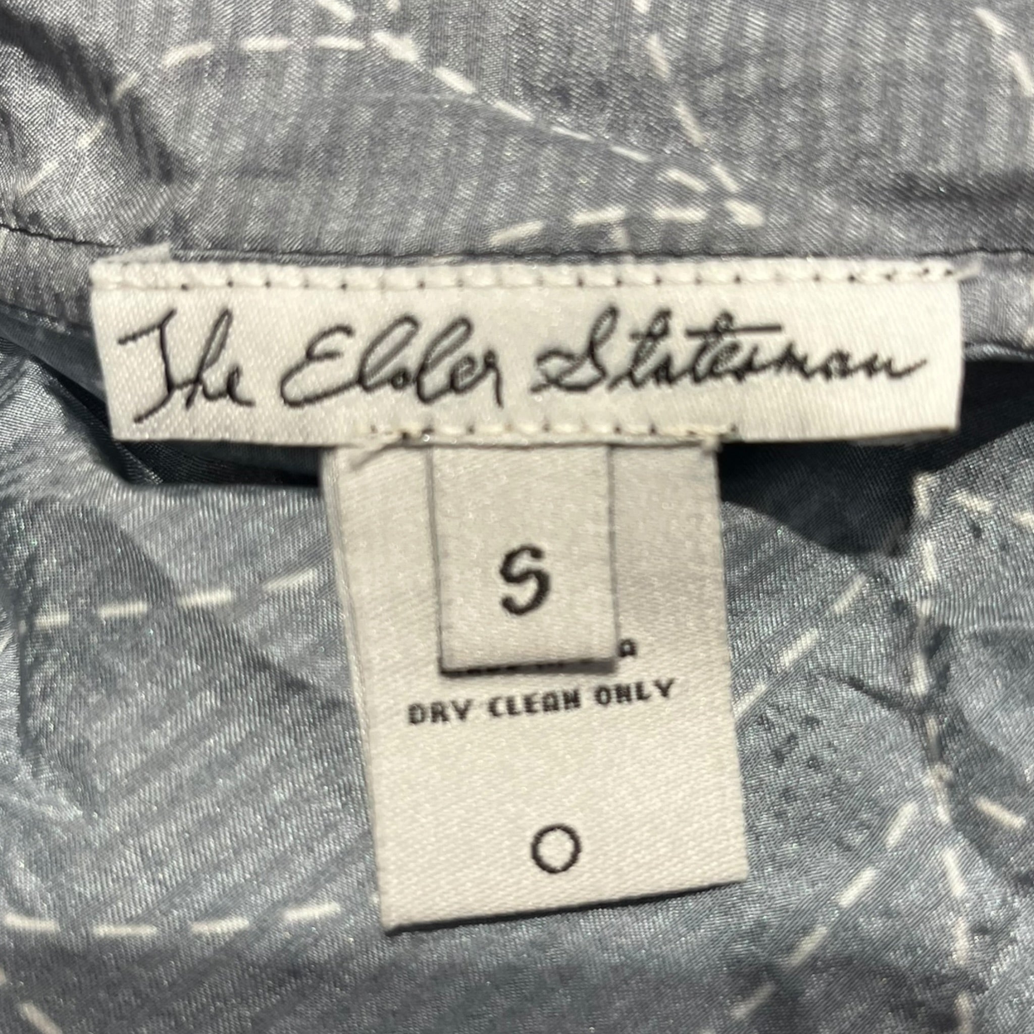 The Elder Statesman/Shirt/S/Silk/BLK/All Over Print/Spiderweb view 3