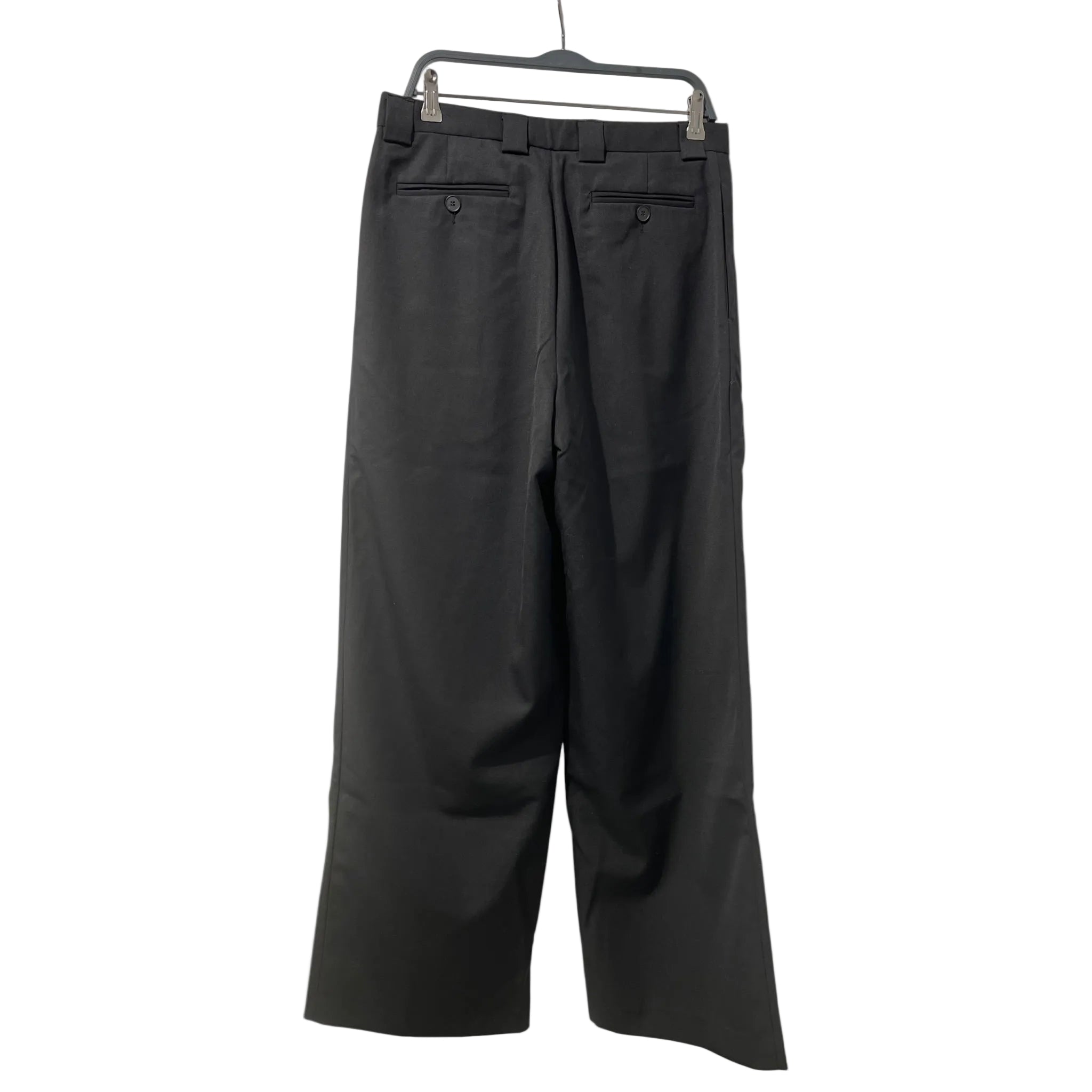 enfants riches deprimes/Slacks/46/Wool/BLK/WIDE LEG PLEATED TROUSER view 2
