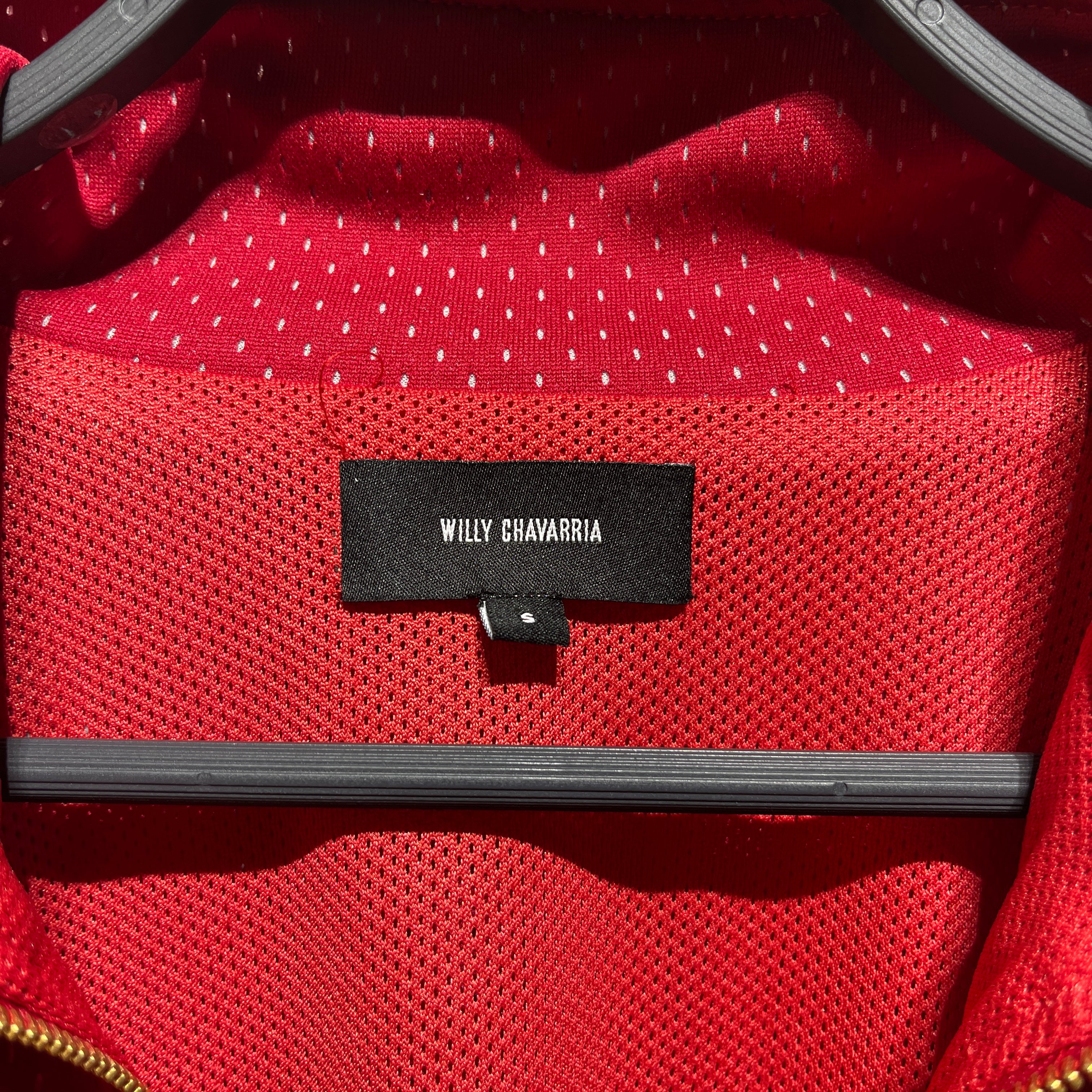 WILLY CHAVARRIA/Track Jkt/S/Nylon/RED/ view 3