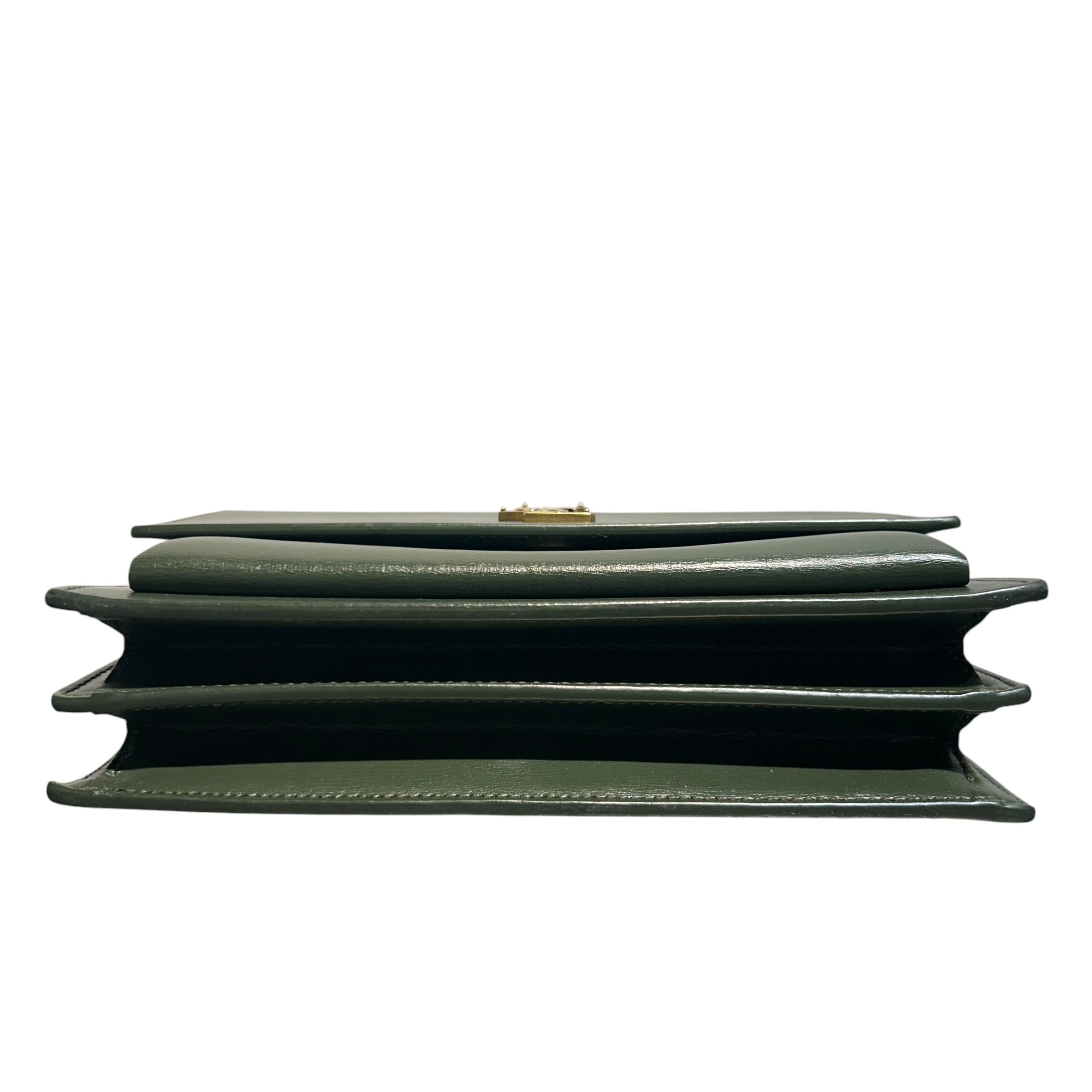 SAINT LAURENT/Cross Body Bag/Leather/GRN/KATE view 3