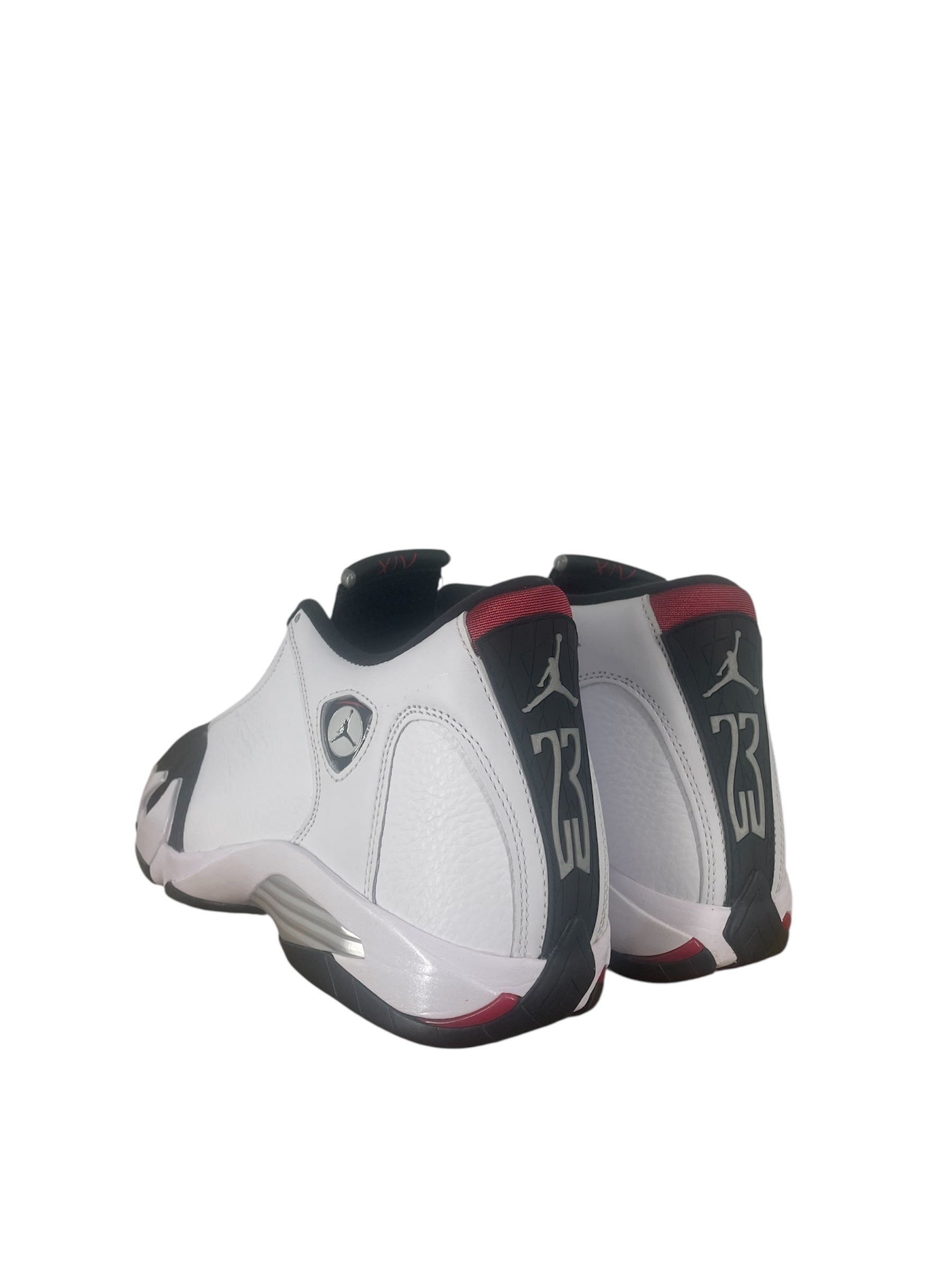 NIKE/Hi-Sneakers/US 9.5/WHT/JORDAN 14 BLACK TOE SZ9.5 view 2