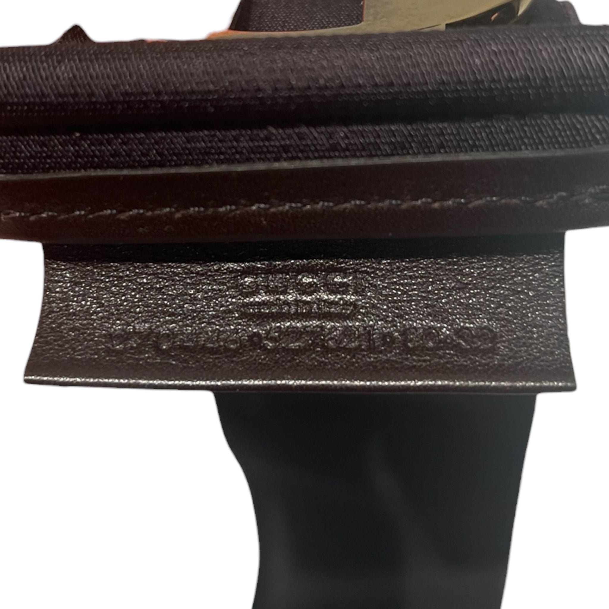 GUCCI/Belt/Nylon/BRW/GUCCI HYSTERIA CLINCHER BELT view 3