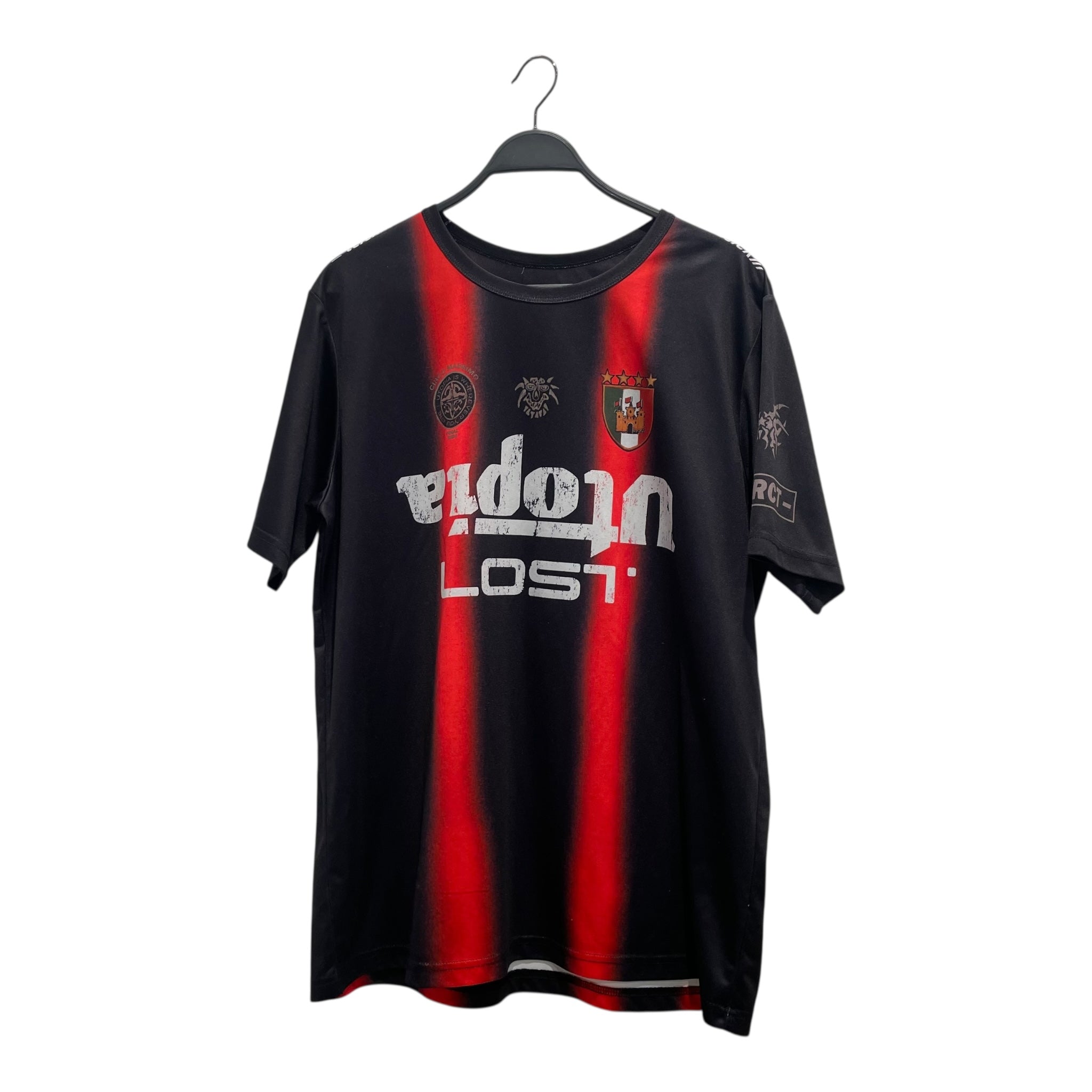 TRAVIS SCOTT/T-Shirt/XL/Polyester/RED/Graphic/Circo Massimo Soccer Jersey view 1