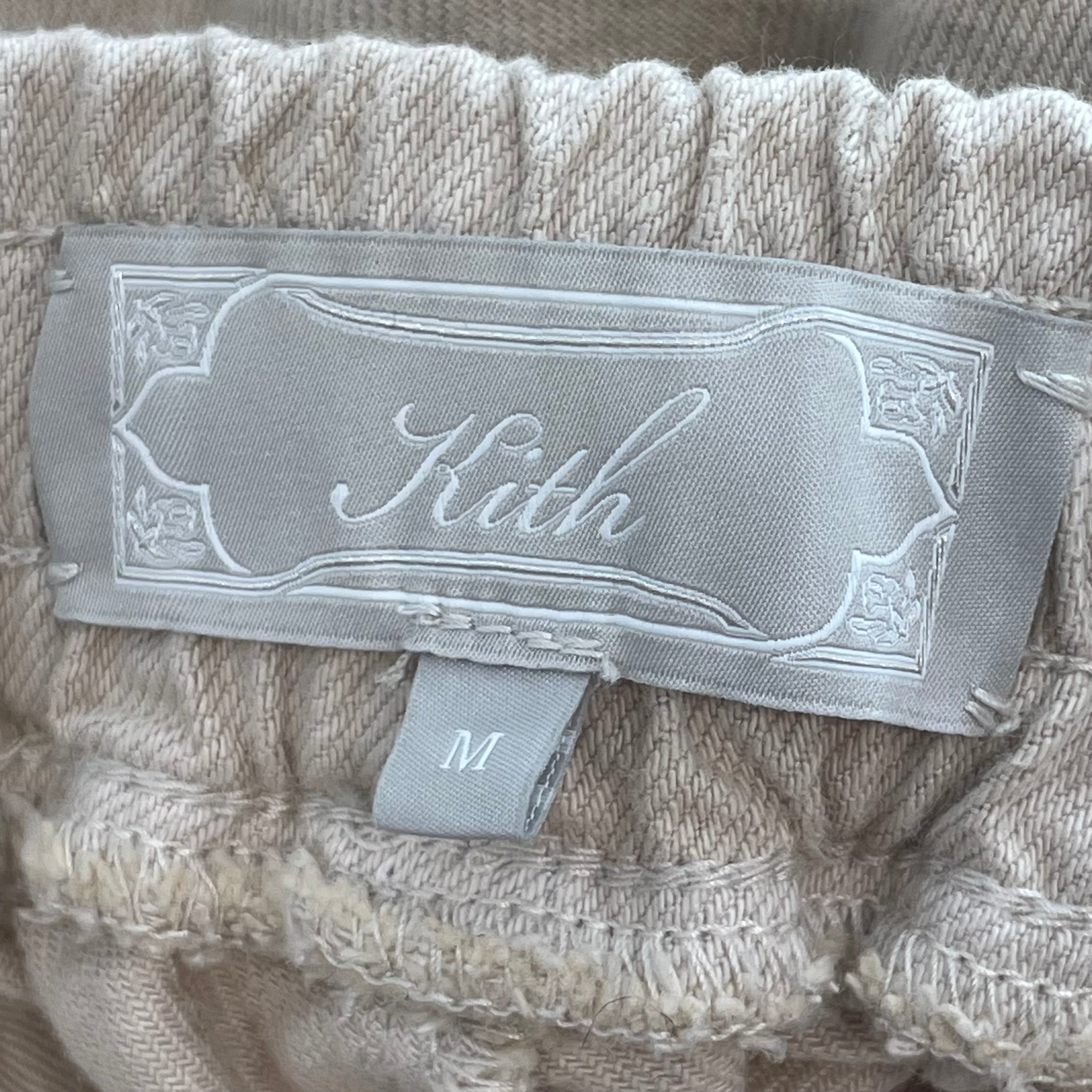 KITH/Pants/M/Cotton/CRM/SMALL LOGO ON LEFT POCKET view 4