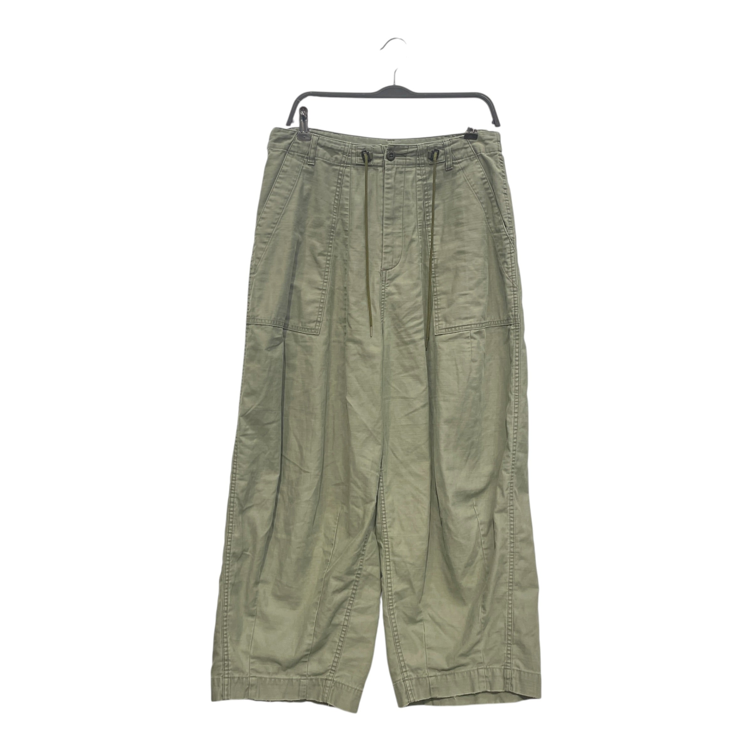 Needles/Cargo Pants/OS/Cotton/GRN/CINCH WAIST view 1