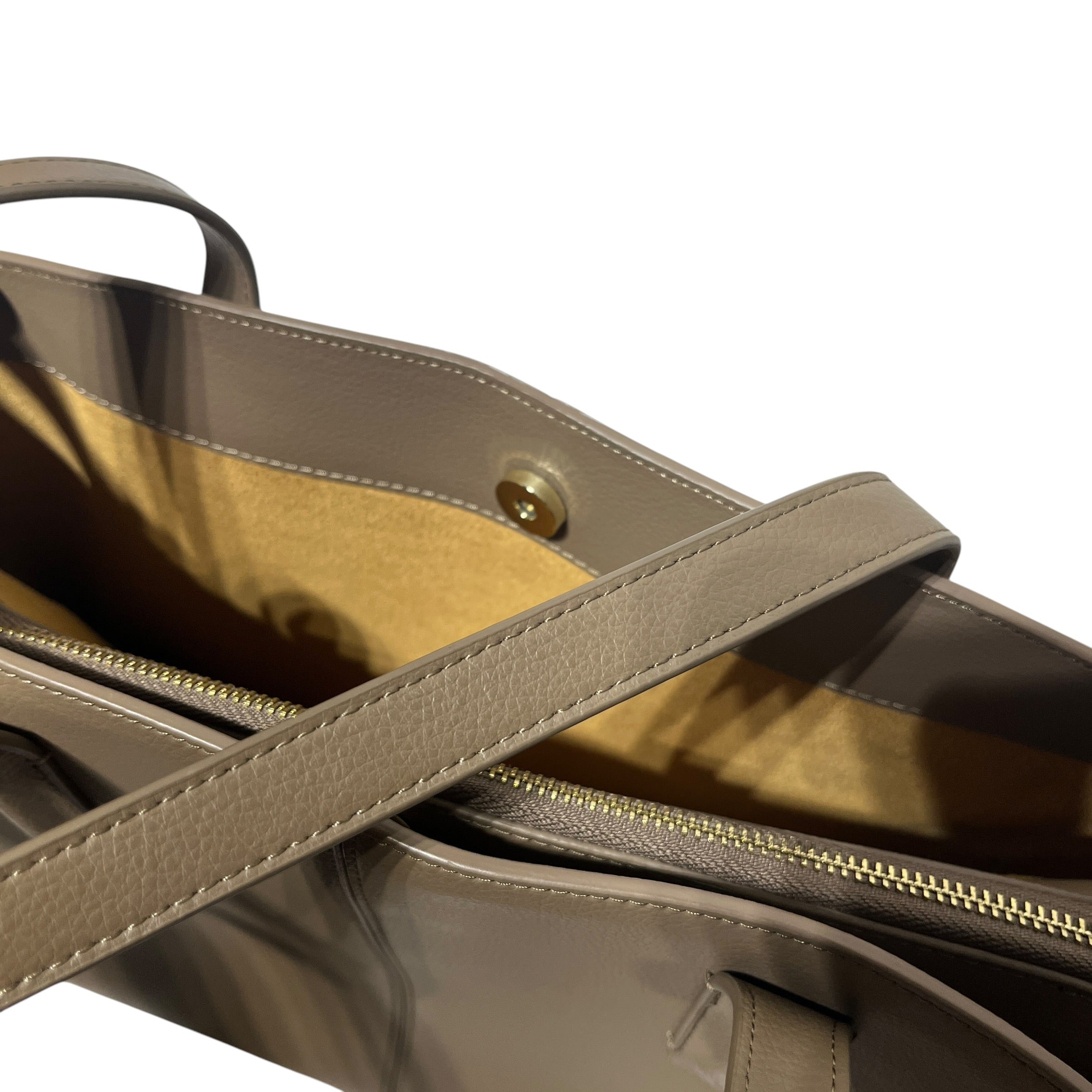 Freja New York/Tote Bag/Leather/BRW/Paloma 3 Pocket Shoulder view 3