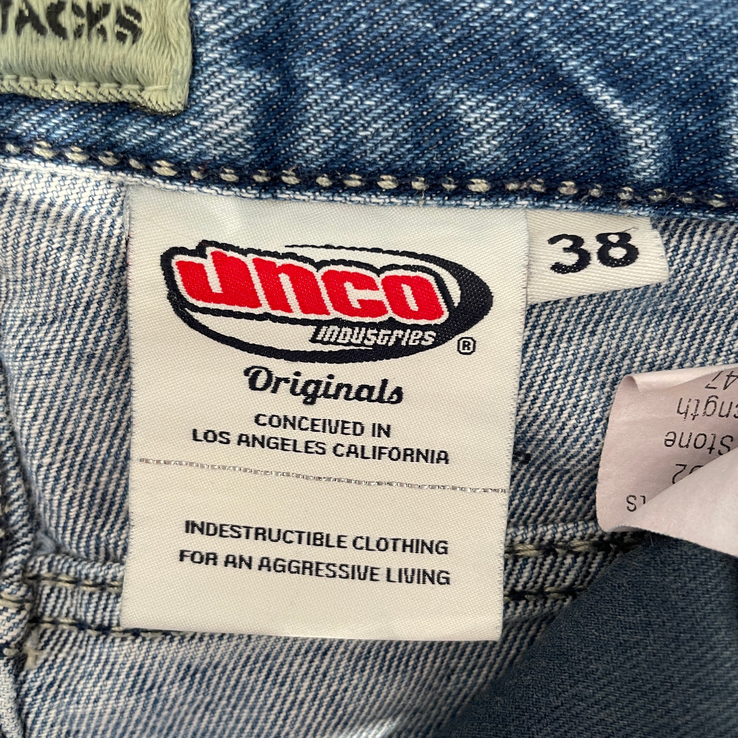JNCO/Shorts/38/Cotton/BLU/179 / Stacks view 3