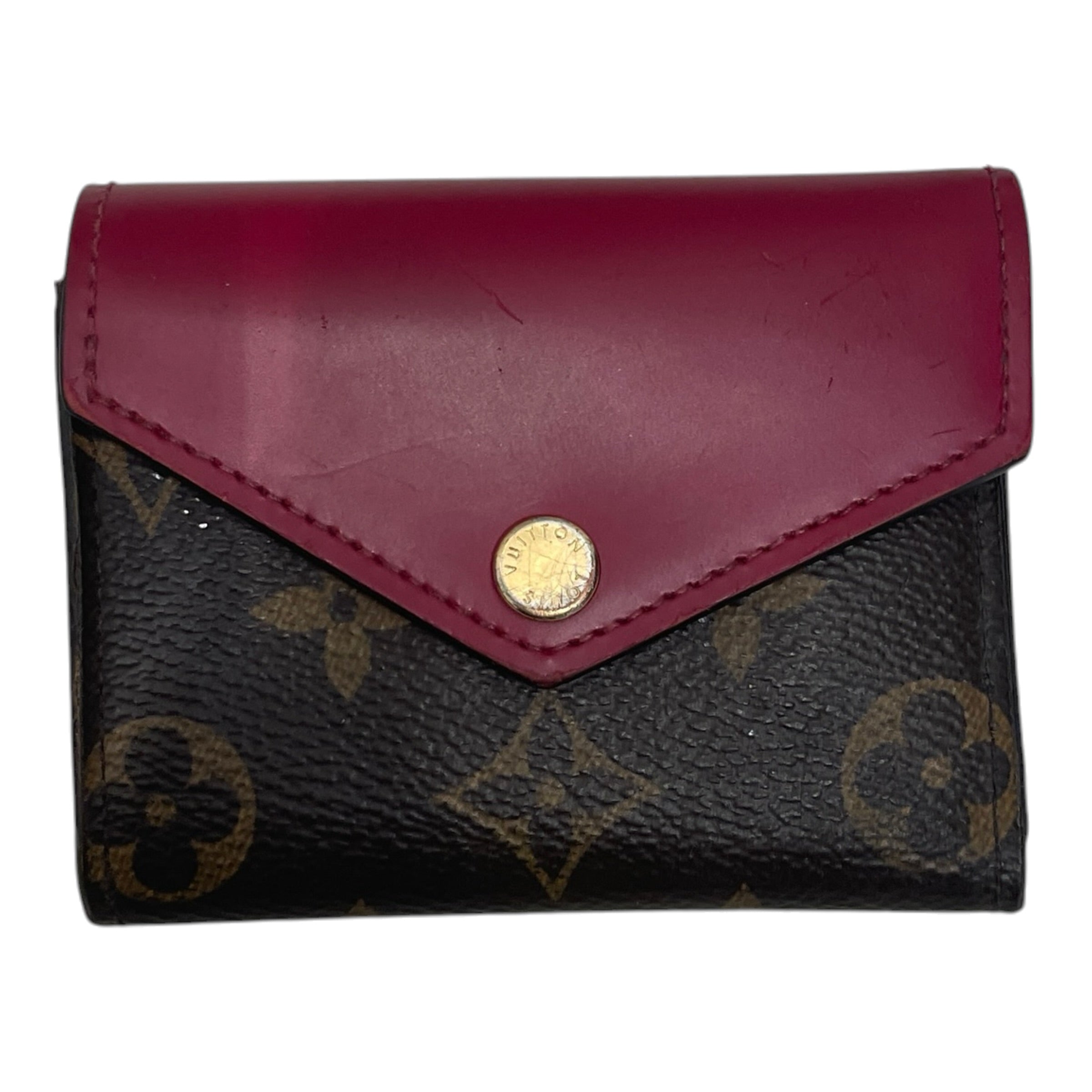 LOUIS VUITTON/Wallet/Monogram/Leather/BRW/L's/ZOE WALLET view 1