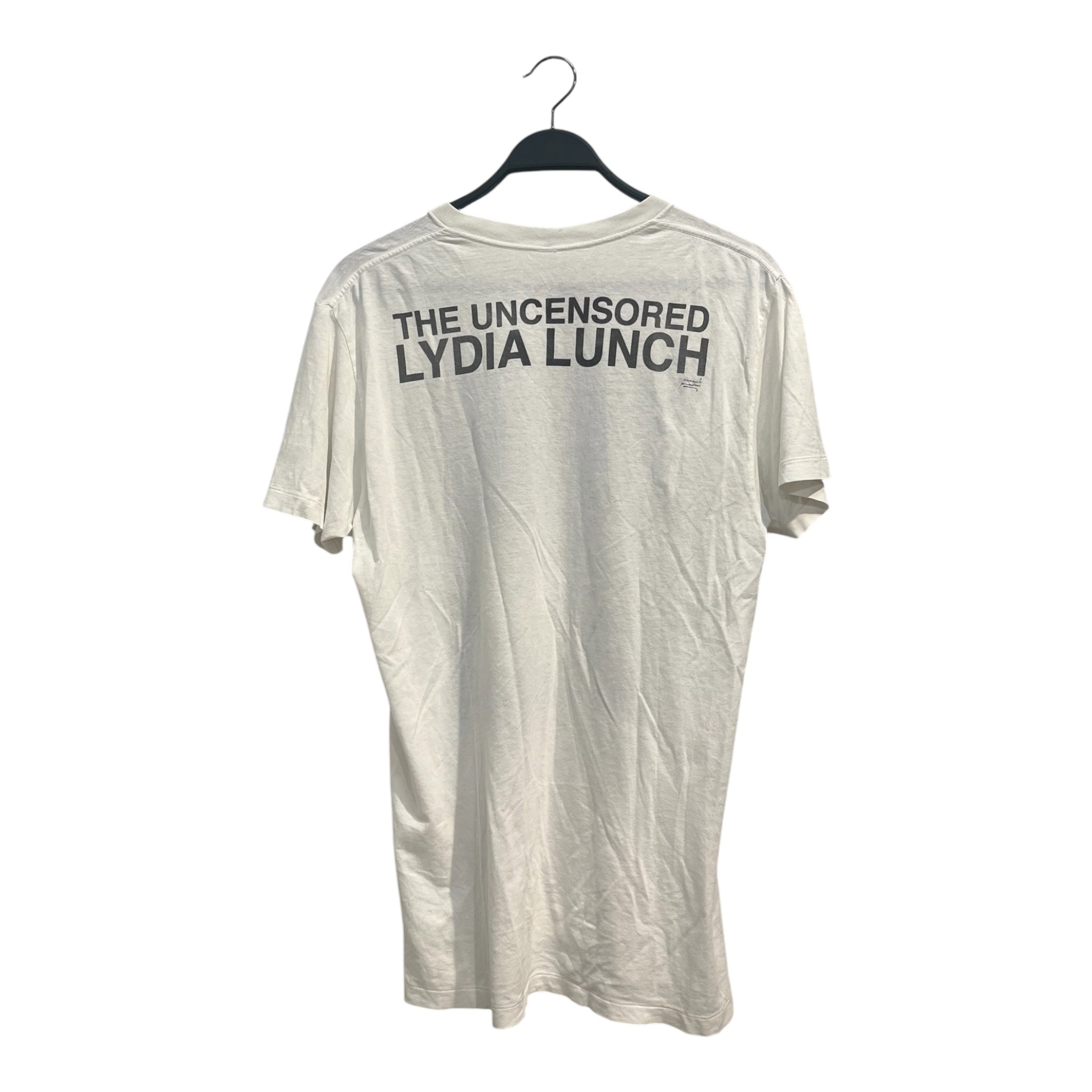 Vintage/T-Shirt/L/Cotton/WHT/lydia lunch rare punk shirt 80 view 2