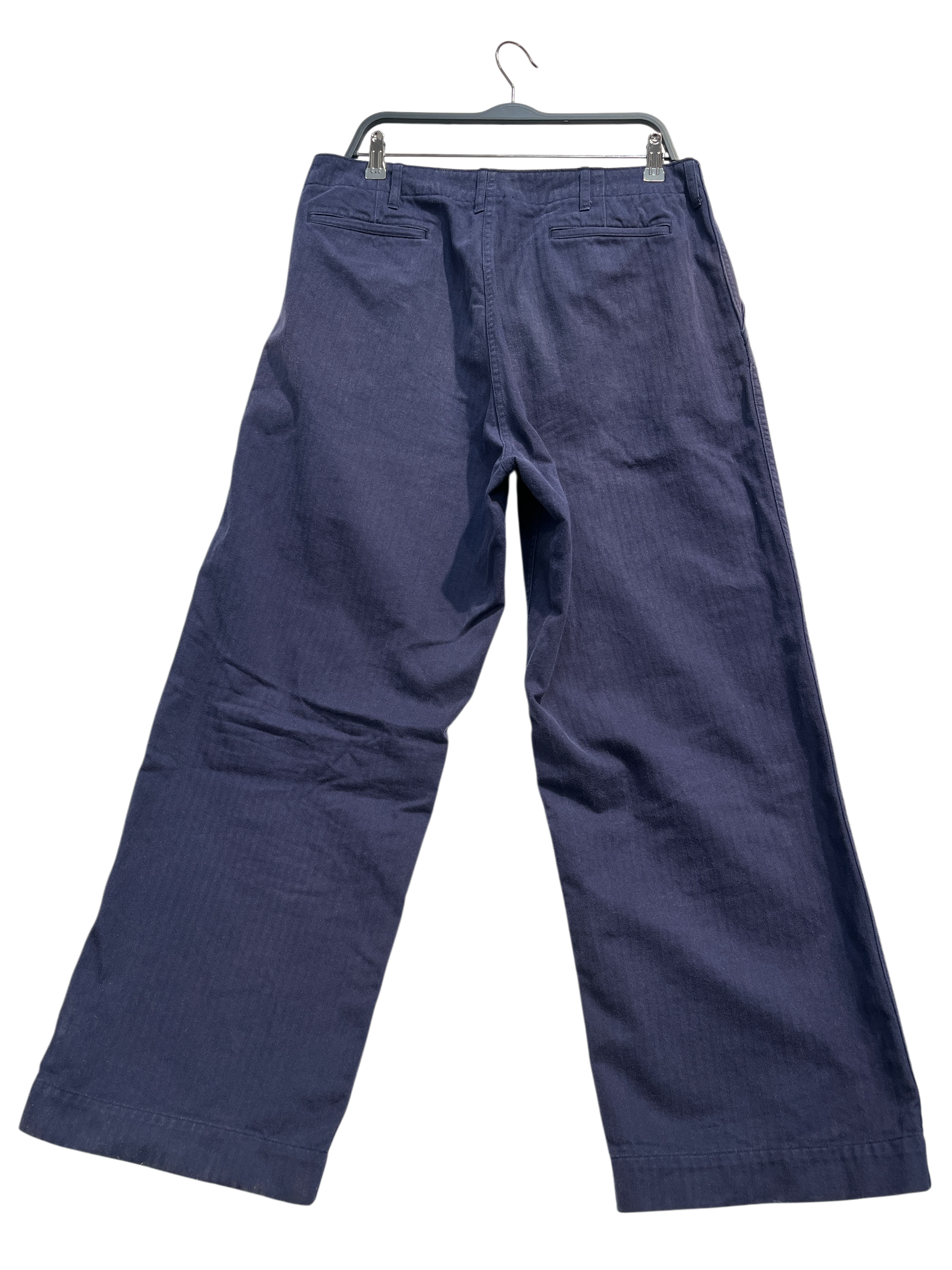 BEAMS/Pants/XL/Cotton/NVY/Stripe/HERRINGBONE WELT POCKET view 2