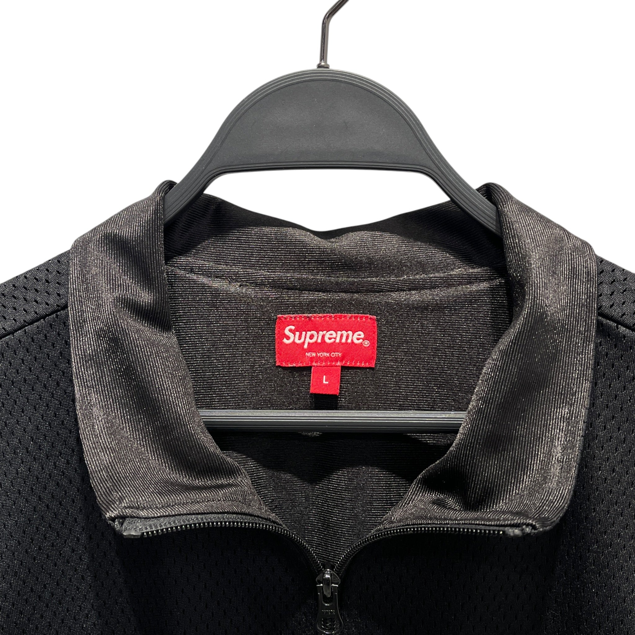 Supreme/T-Shirt/L/Nylon/BLK/MESH ZIPUP/WARMUP TOP – 2nd STREET USA