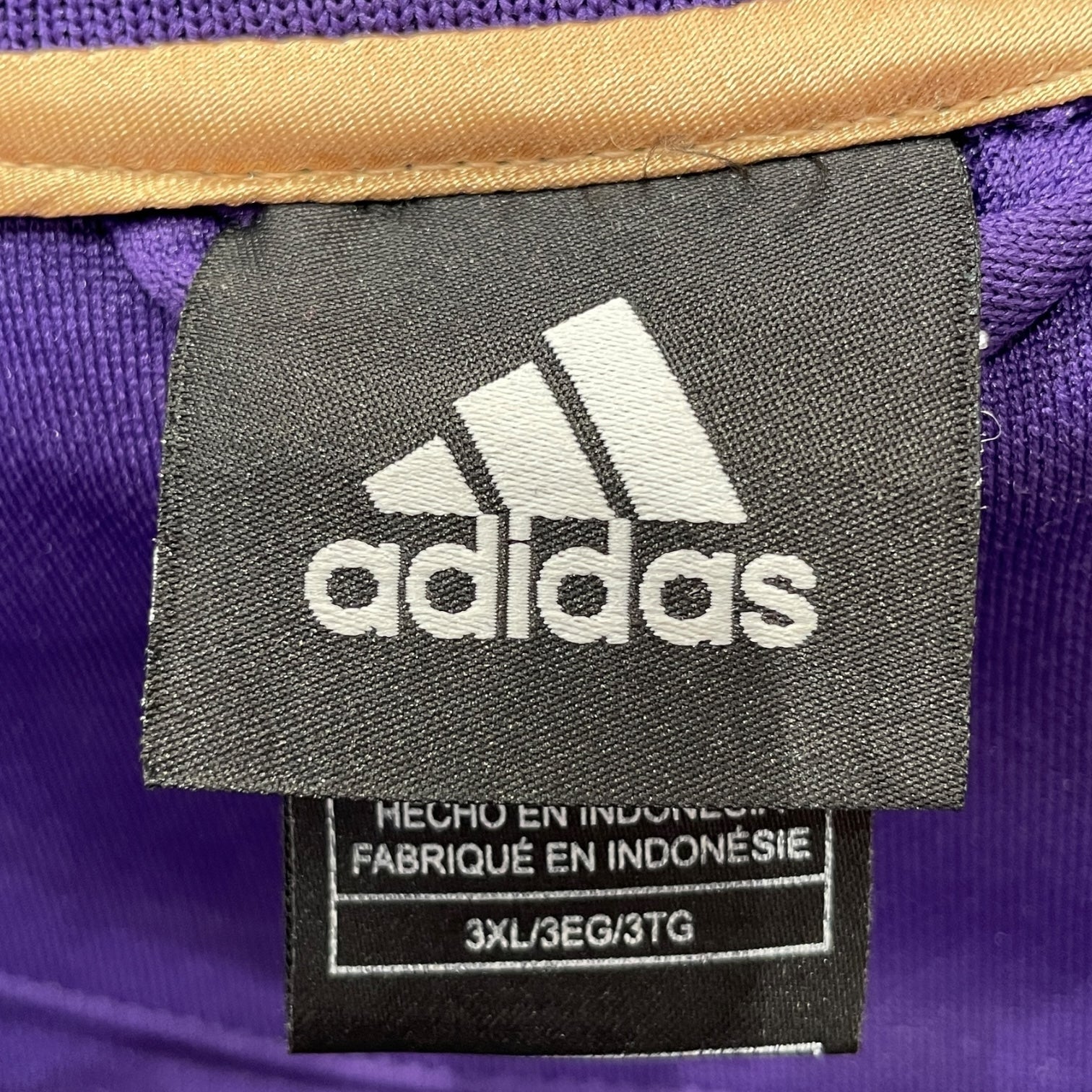 adidas/Track Jkt/XXXL/Polyester/PPL/LAKERS NBA WORLD CHAMPIONS view 3