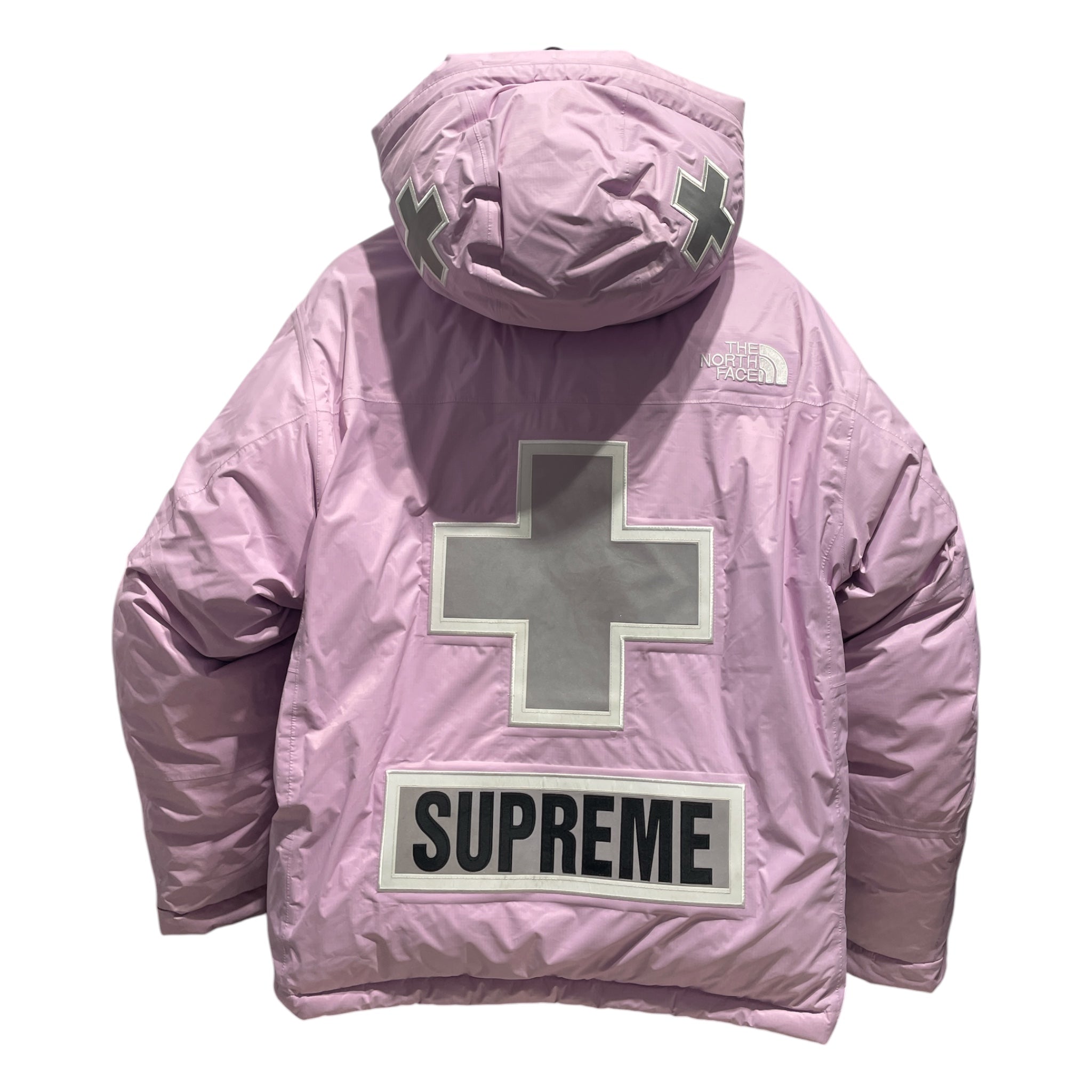 Supreme/THE NORTH FACE/Puffer Jkt/S/Nylon/PNK/Summit Series Rescue Puffer view 2
