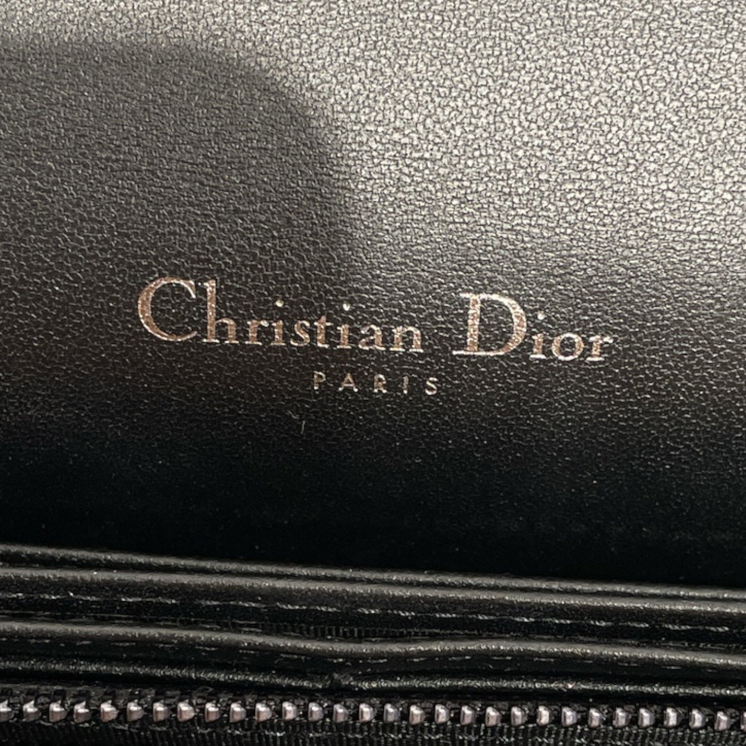 Christian Dior/Cross Body Bag/Leather/BLK/Cannage Ultra Matte Chain Bag view 5