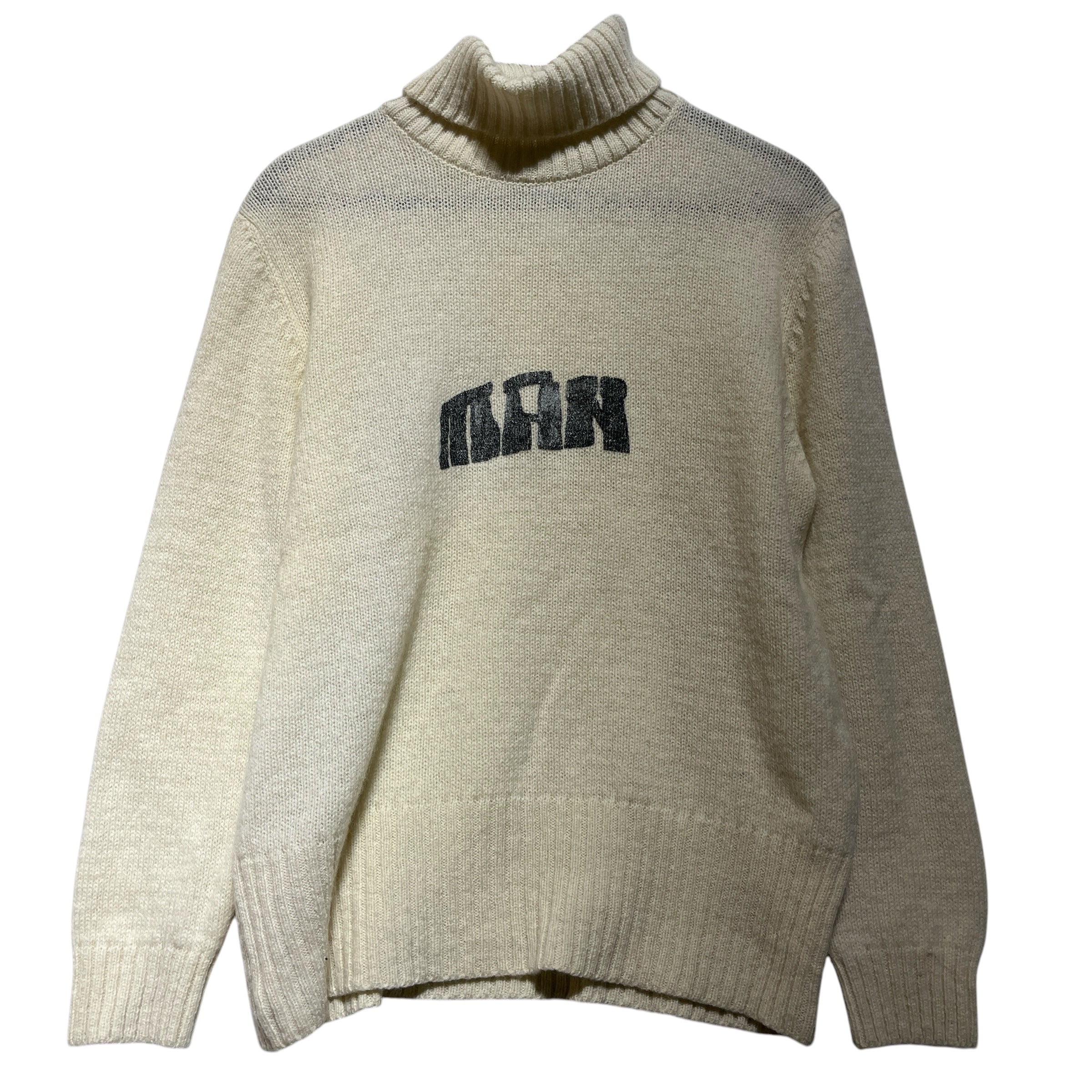 Vivienne Westwood MAN/Sweater/M/Wool/CRM/Turtle Neck/MAN view 1