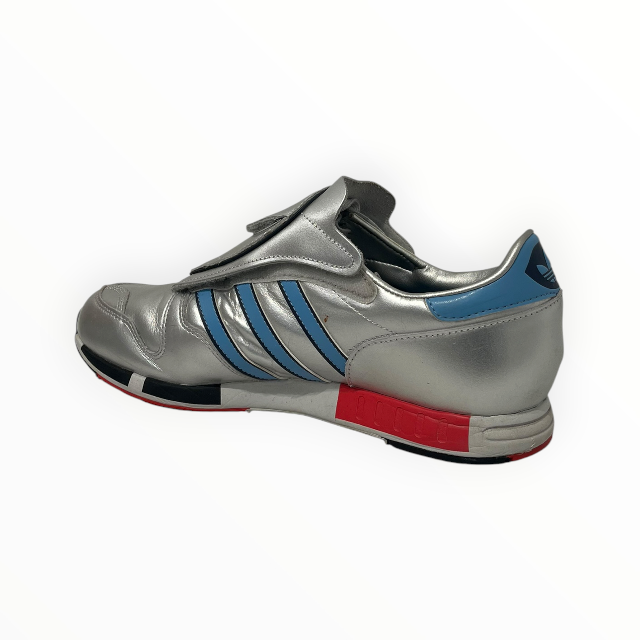 adidas/Low-Sneakers/US 10/Leather/SLV/MICROPACER VELCRO PAD view 3