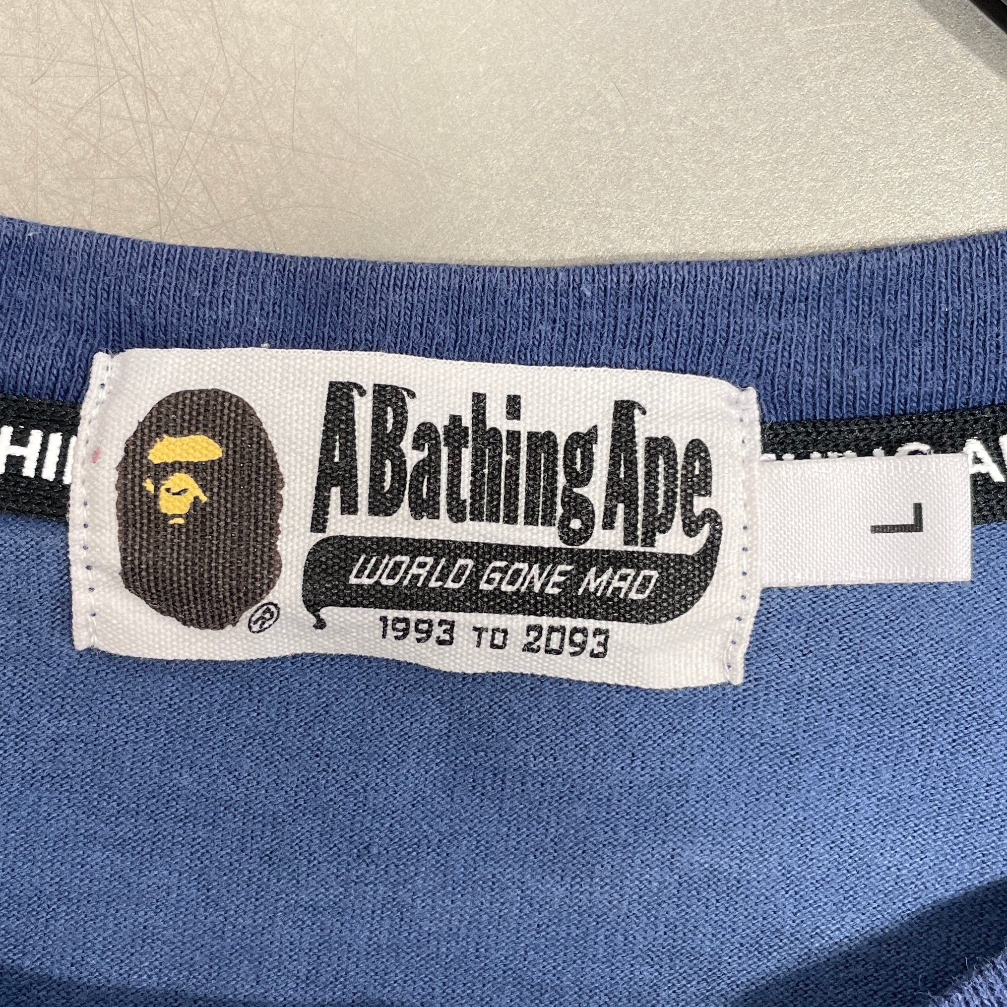 A BATHING APE/LS T-Shirt/L/Cotton/MLT/Camouflage/ view 3