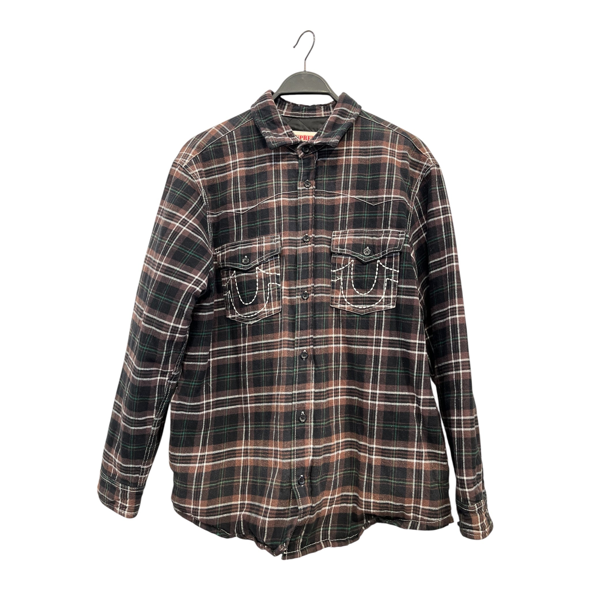 Supreme/Flannel Shirt/M/Cotton/MLT/Plaid/