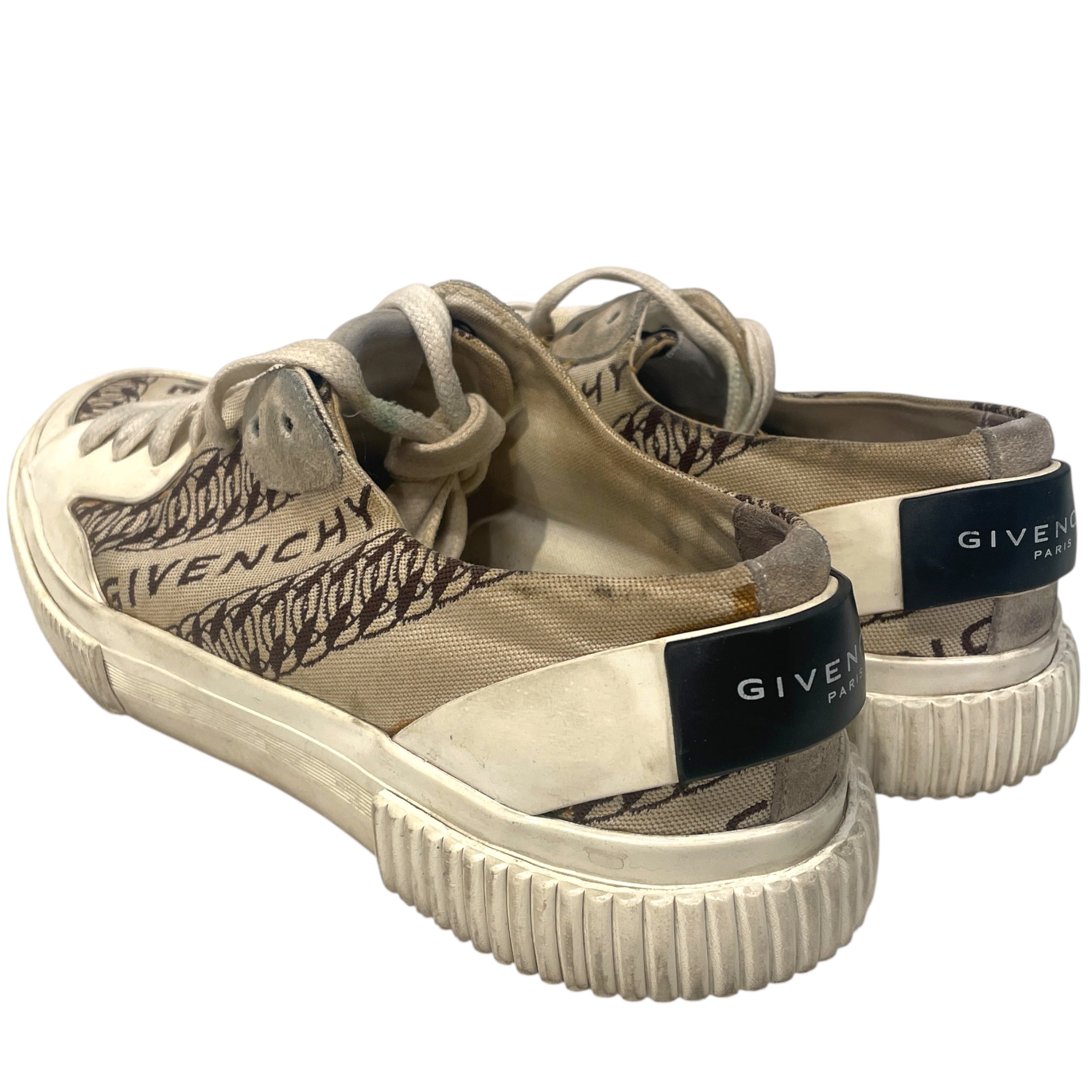 GIVENCHY/Low-Sneakers/EU 39/Monogram/Cotton/BRW/ view 2