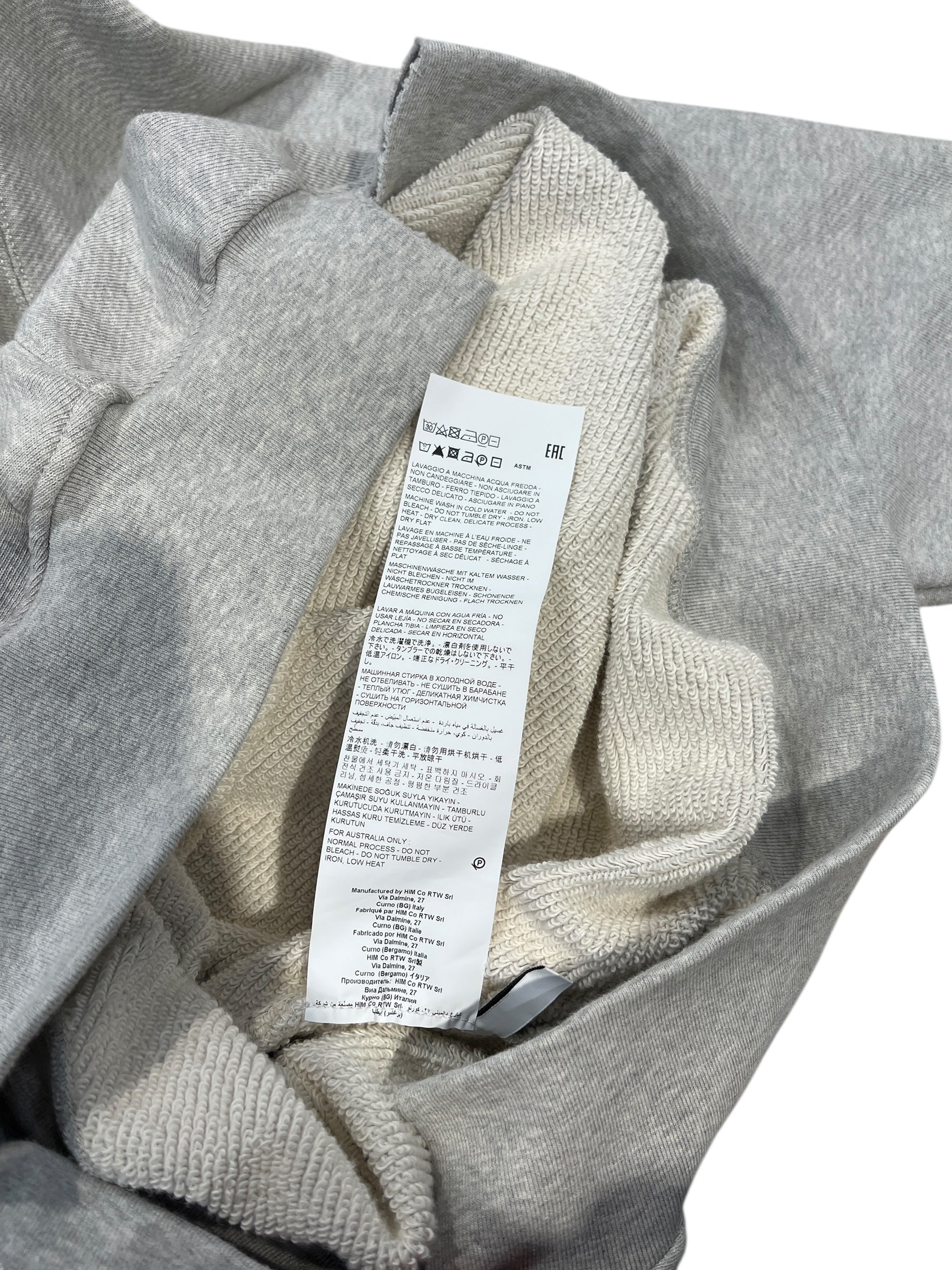 HED MAYNER/LS T-Shirt/XS/Cotton/GRY/COLLARED view 4