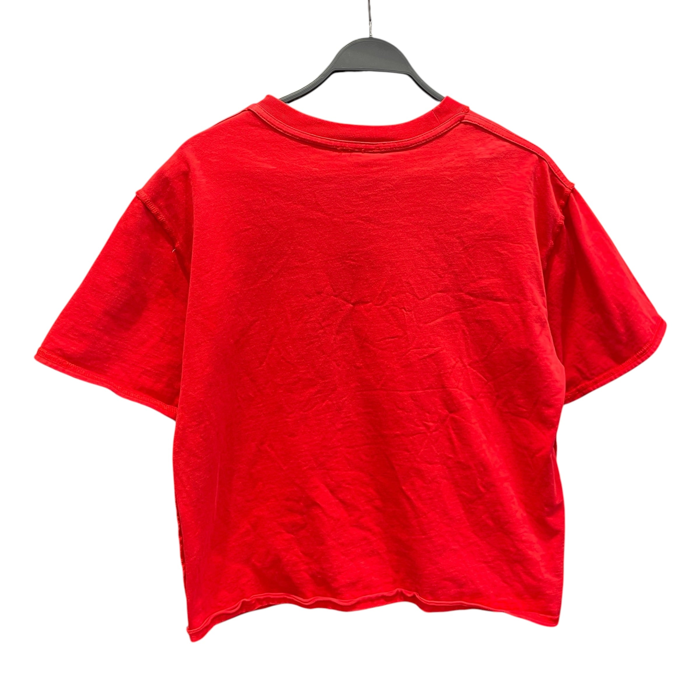 SAINT VANITY/T-Shirt/S/Cotton/RED/Graphic/WHT ANGEL JUMBO PRINT view 2