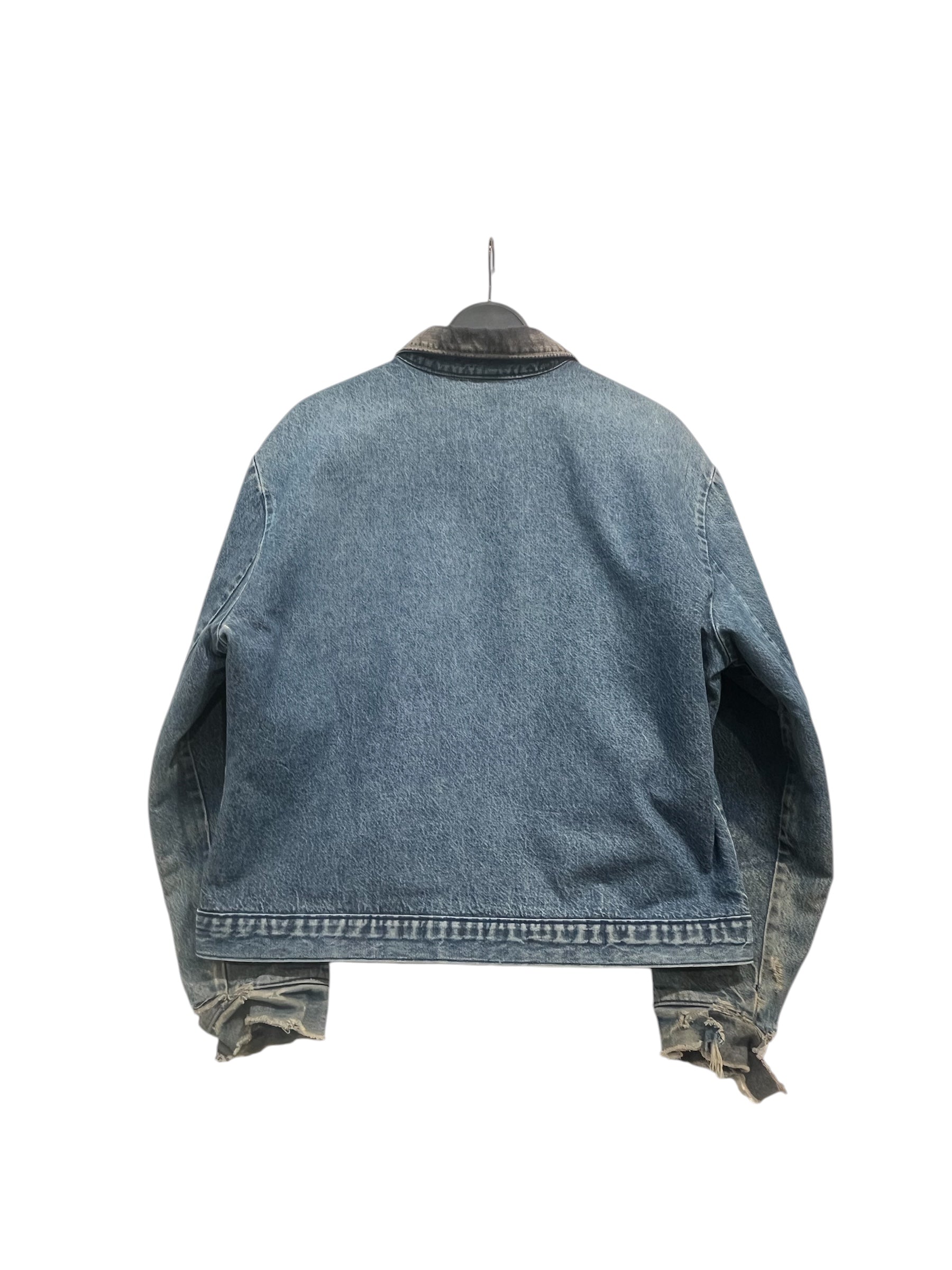Vintage/Denim Jkt/46/Cotton/NVY/big ben blanket lined view 2