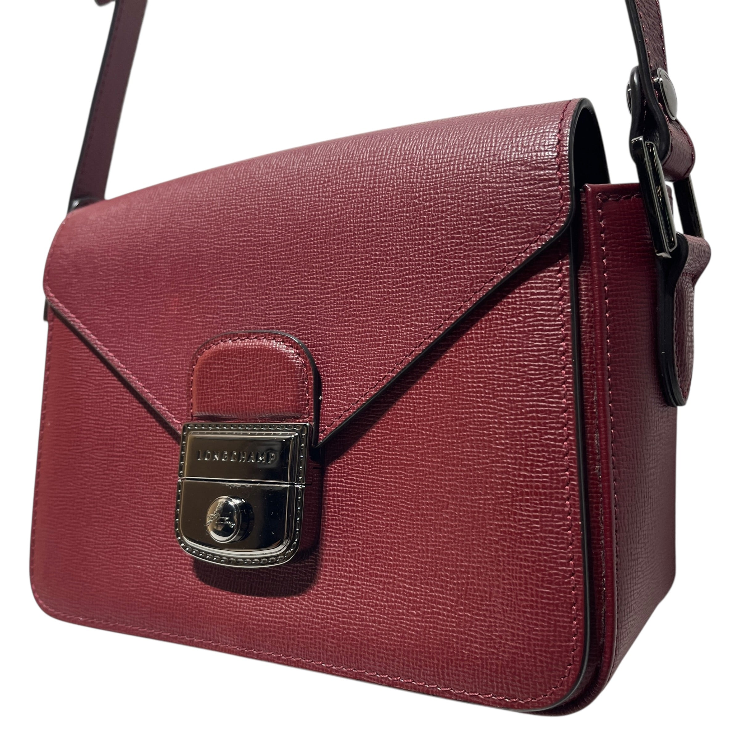LONGCHAMP/Cross Body Bag/Leather/BRD/ view 3