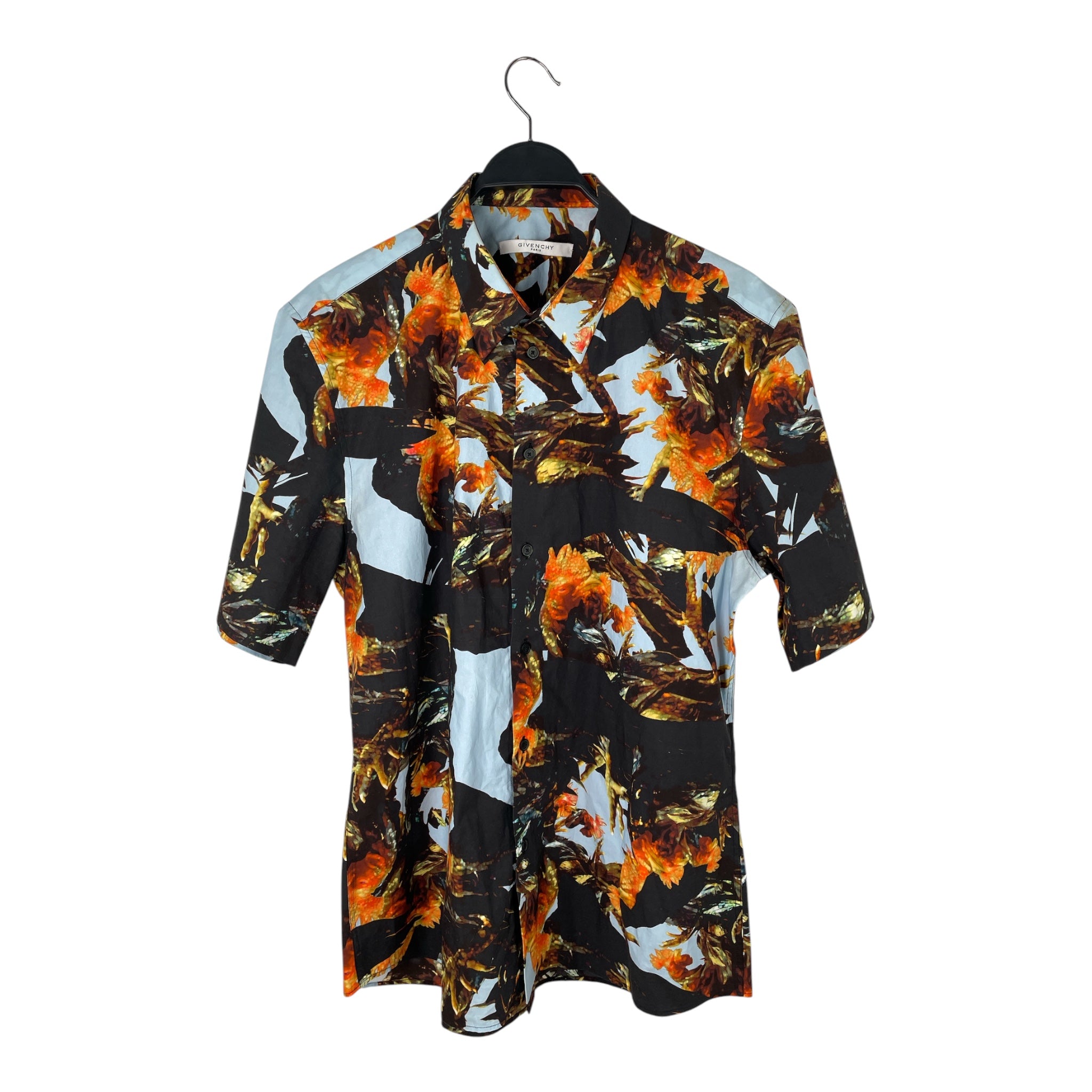 GIVENCHY/SS Shirt/Cotton/MLT/All Over Print/ABSTRACT CHICKEN PRINT SS view 1