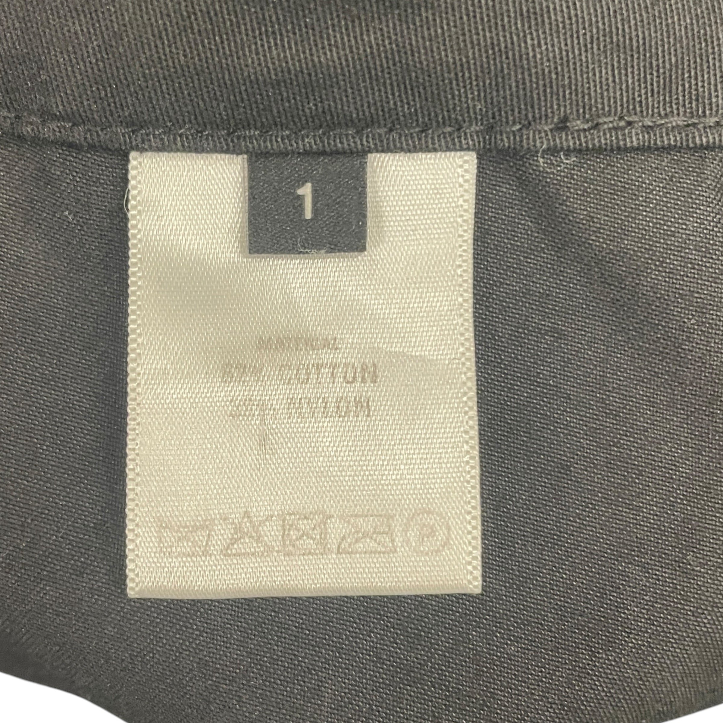 HYEIN SEO/Straight Pants/1/Cotton/BLK/ANGULAR PANEL view 4