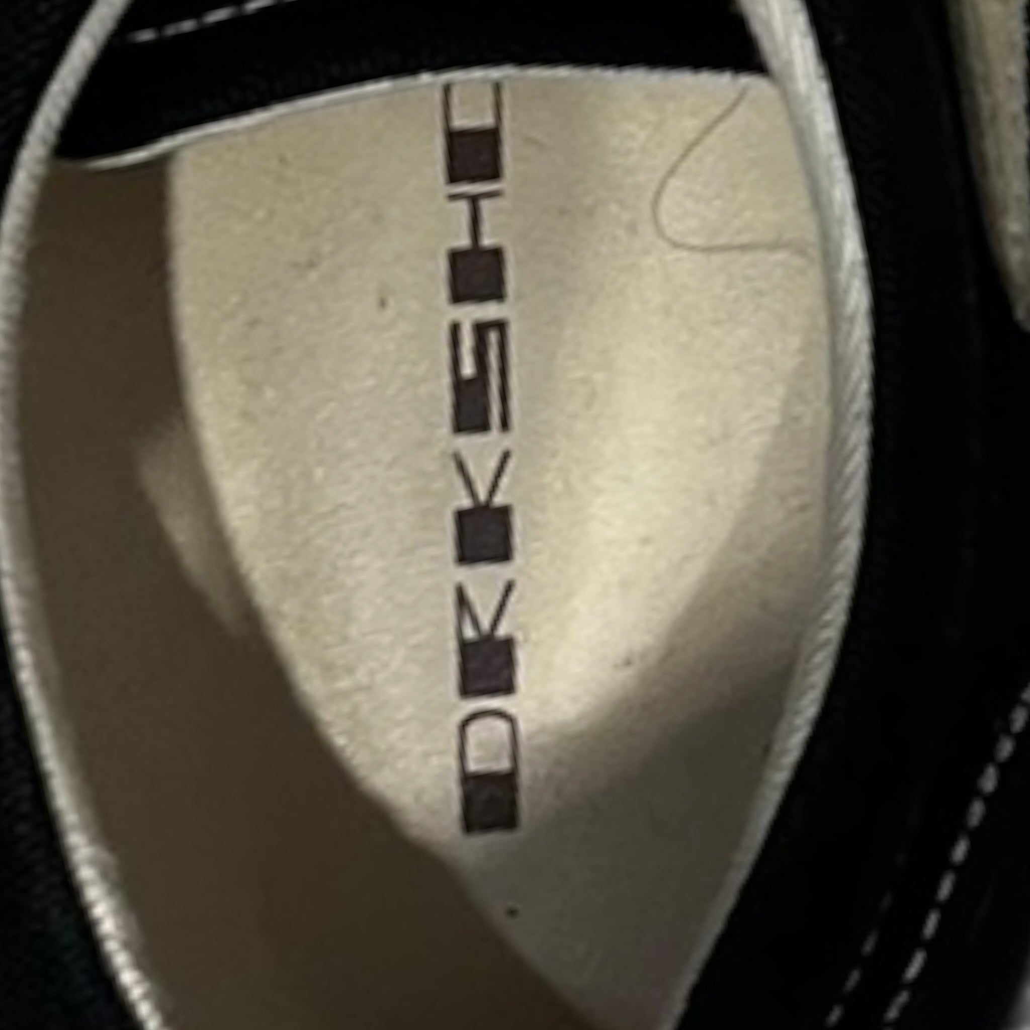RICK OWENS DRKSHDW/Low-Sneakers/US 11/BLK/DRKSHDW Low view 3