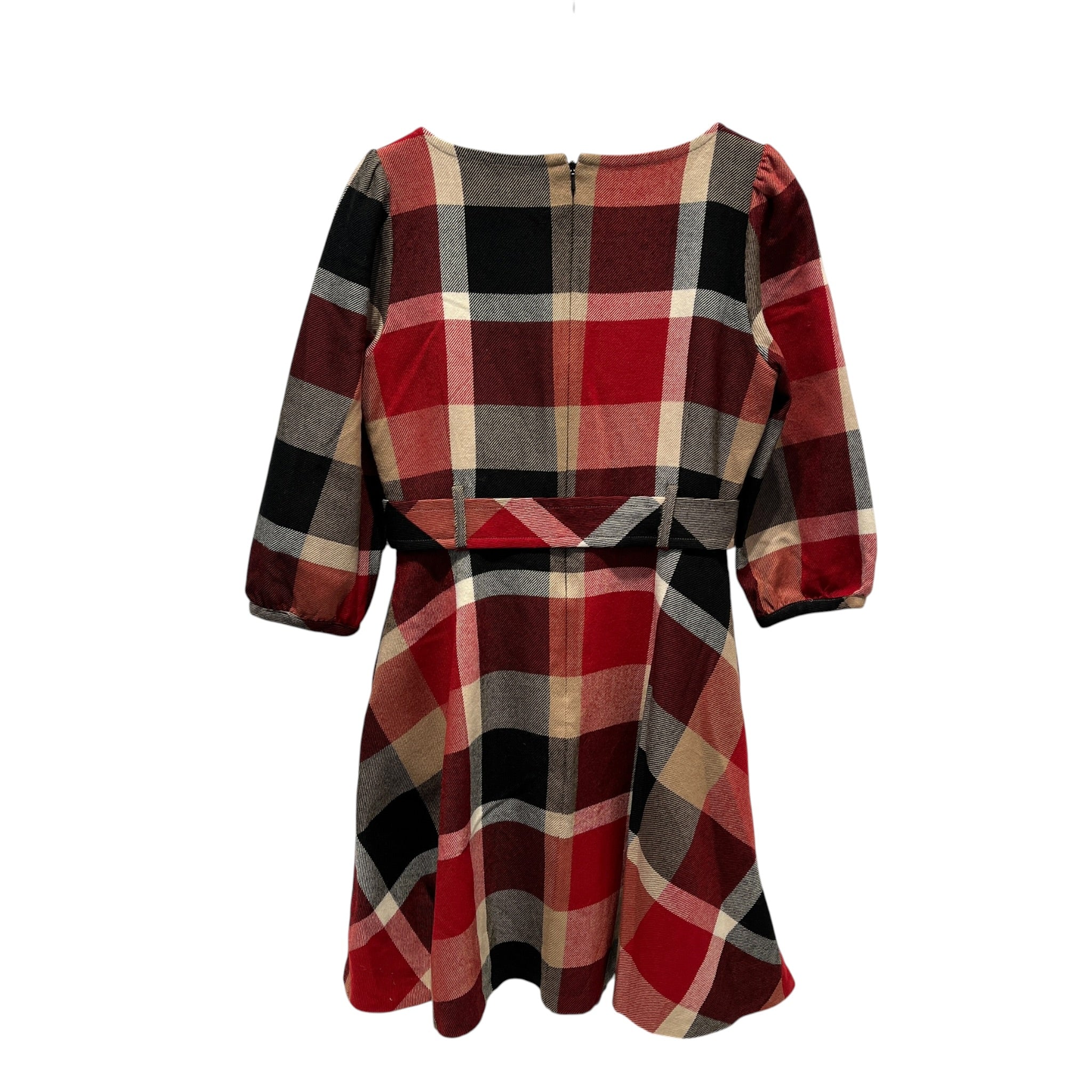 BLUE LABEL CRESTBRIDGE/Dress/M/Plaid/Cotton/MLT/RED PLAID CHECKER view 2
