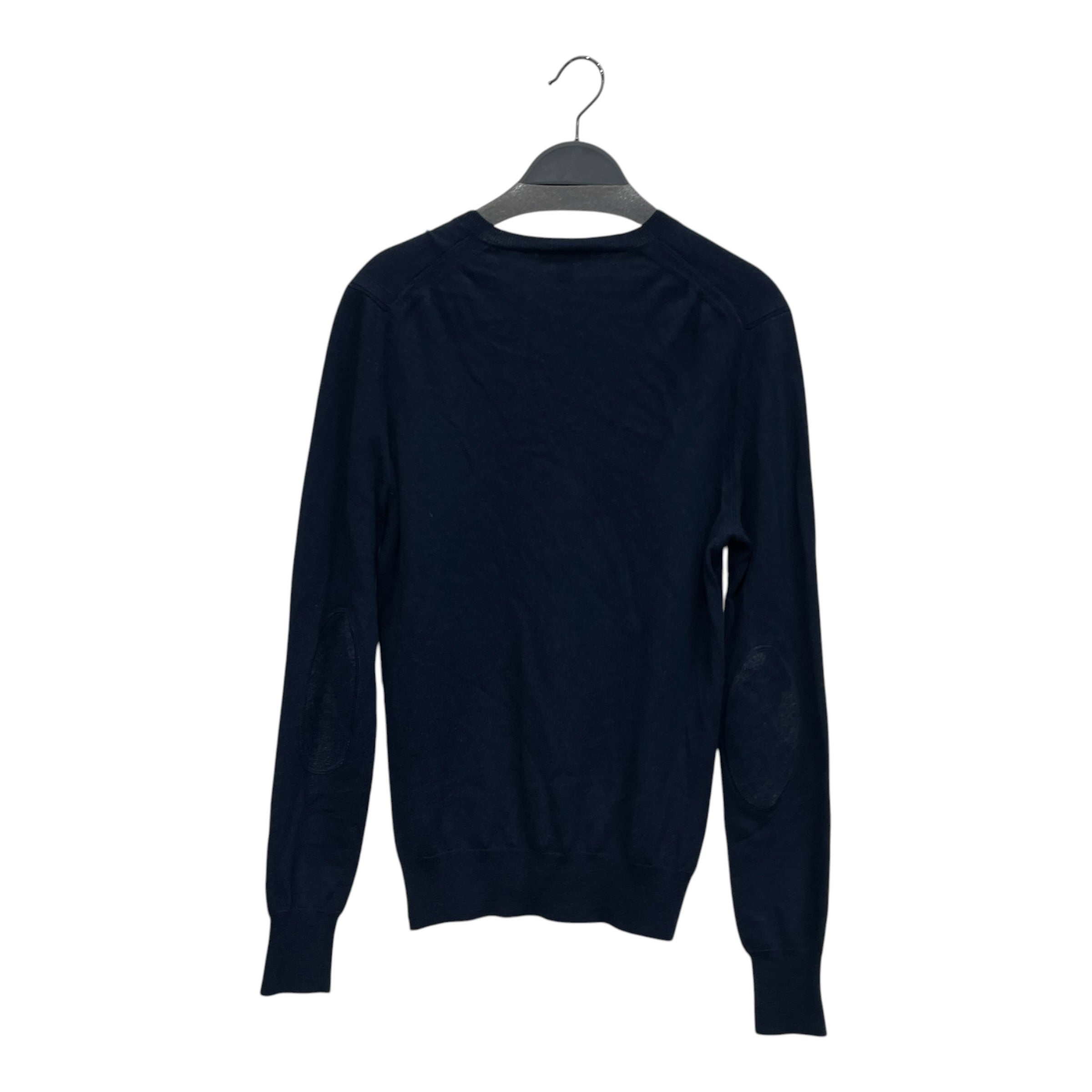 BURBERRY BRIT/Sweater/M/Wool/NVY/V NECK SWEATER view 2