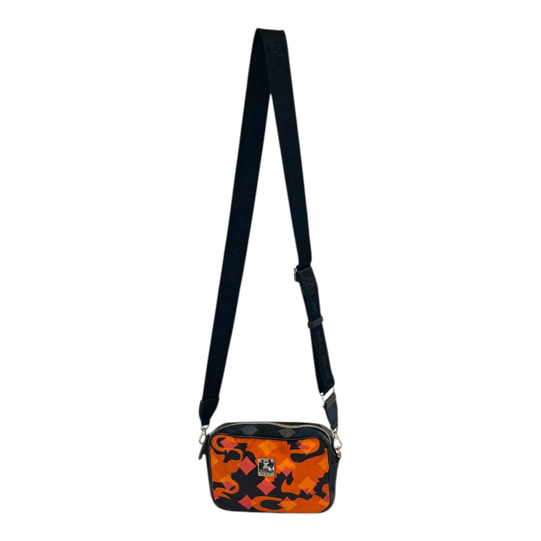 MCM/Cross Body Bag/Camouflage/Nylon/ORN/LION CAMO CROSSBODY BAG view 1