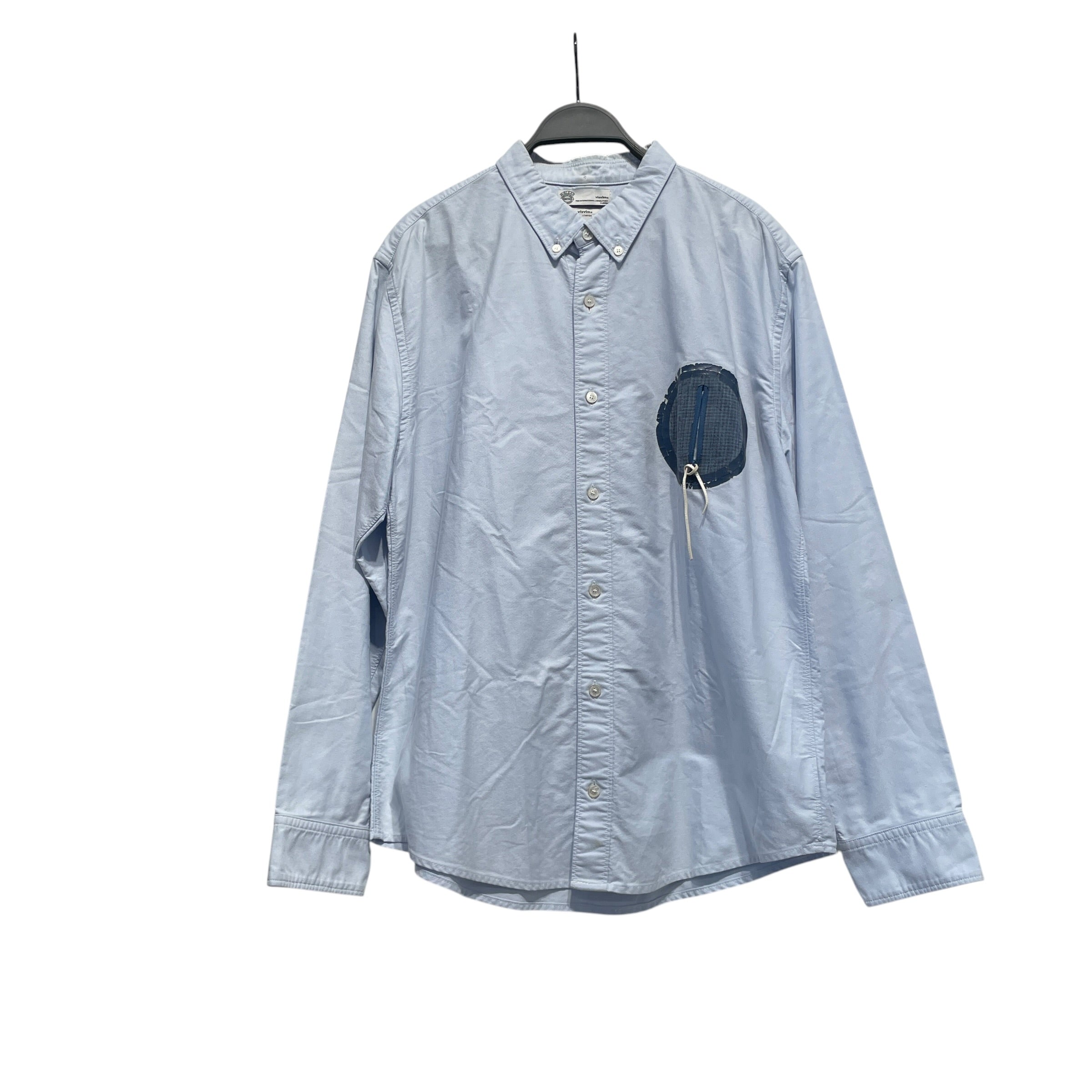 visvim/LS Shirt/4/Cotton/BLU/CIRCLE POCKET view 1