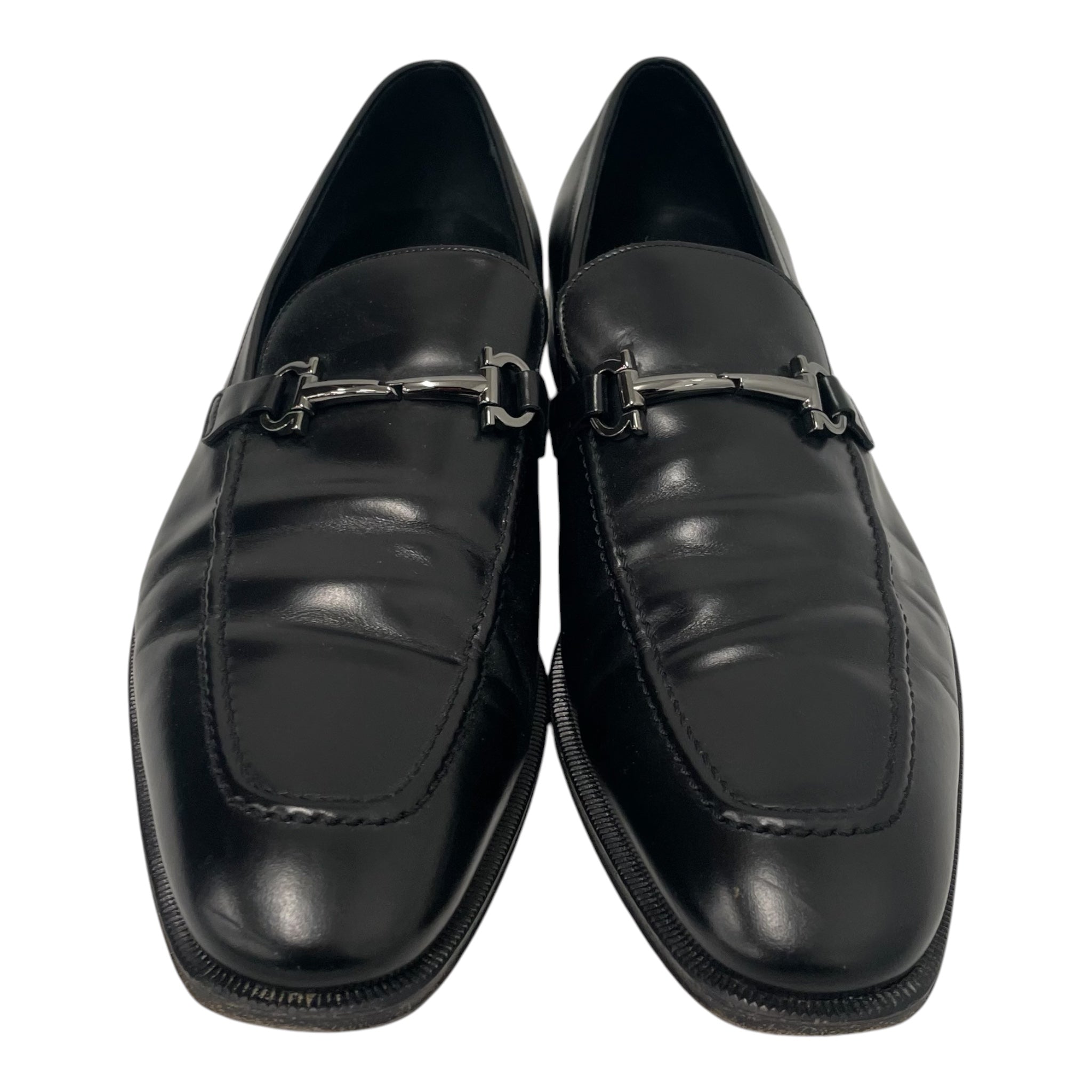Salvatore Ferragamo/Loafers/US 12/Leather/BLK/ view 4