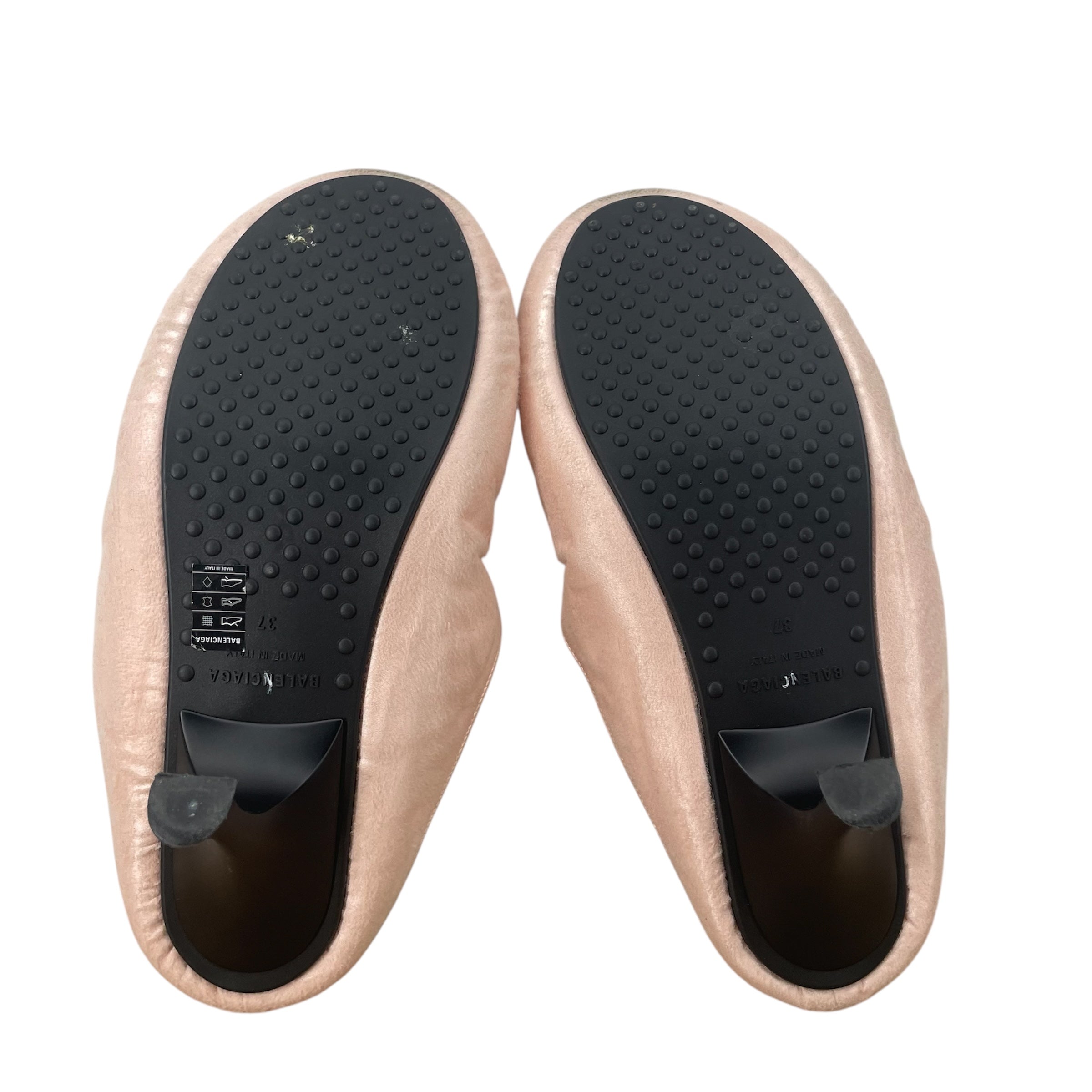 BALENCIAGA/Heels/EU 37/Wool/PNK/CASA MULE WITH BOW view 4